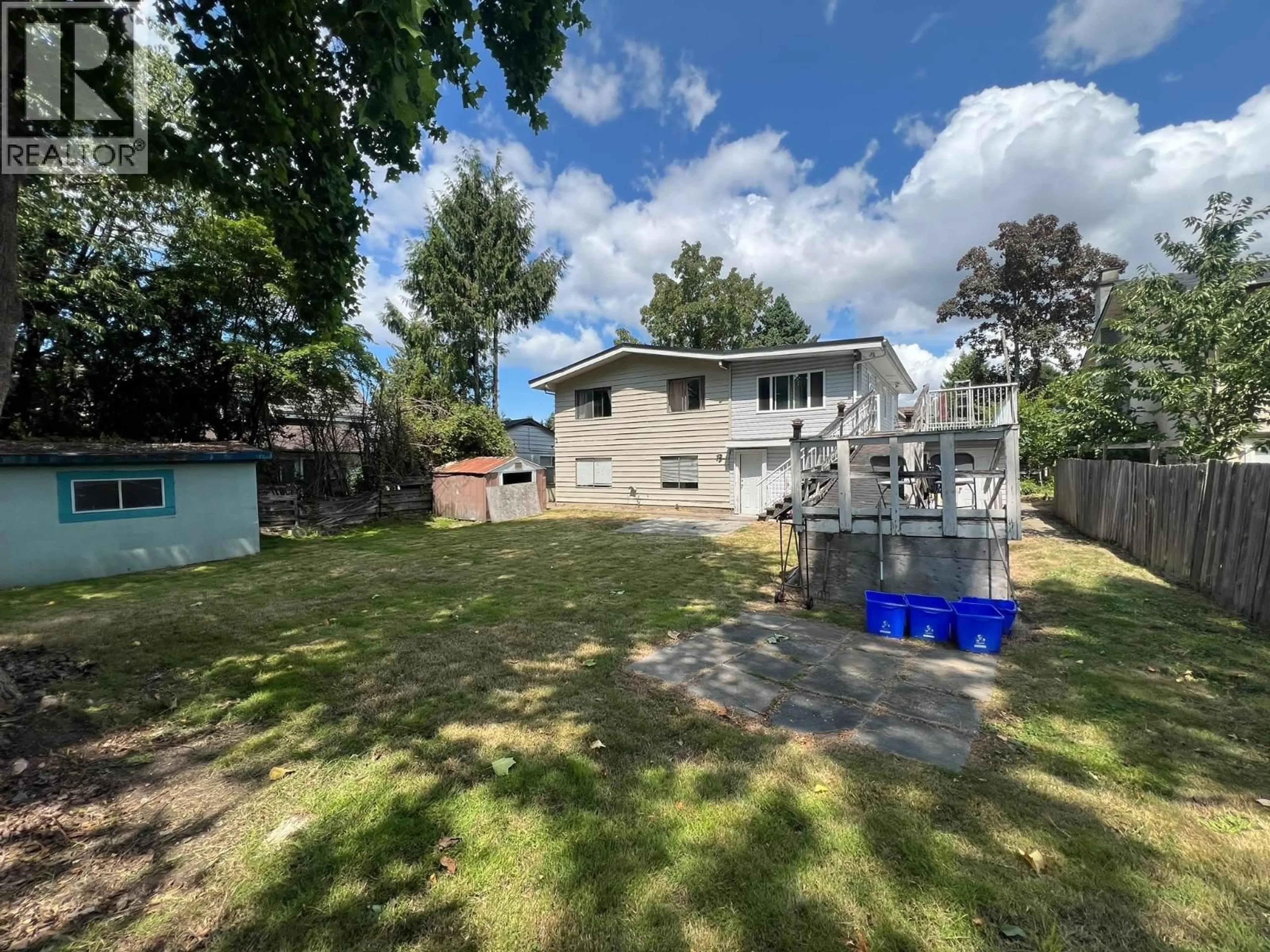 A pic from outside/outdoor area/front of a property/back of a property/a pic from drone, water/lake/river/ocean view for 10240 ALGONQUIN DRIVE, Richmond British Columbia V7A3A4