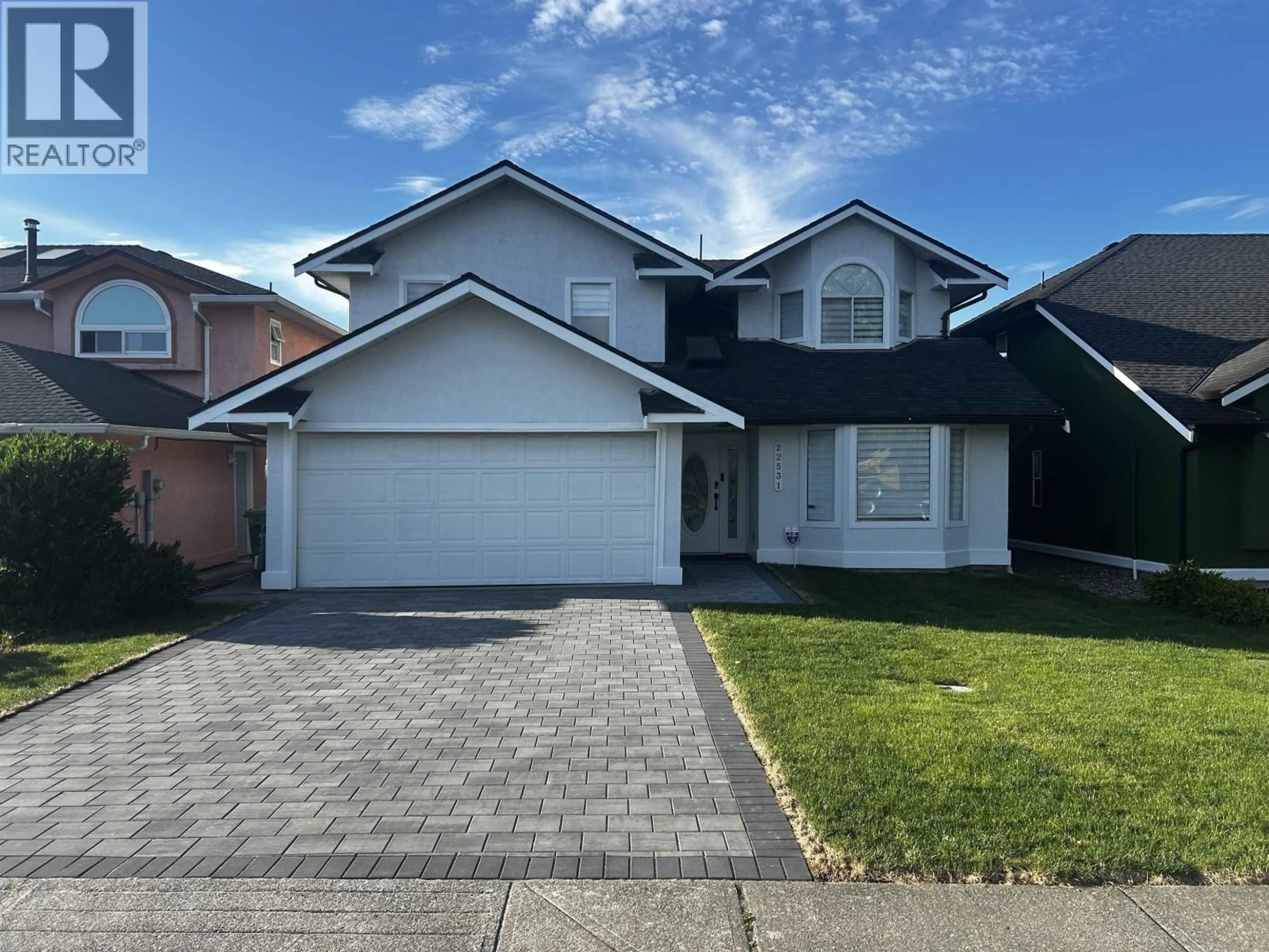 Home with vinyl exterior material, street for 22531 MCCLINTON AVENUE, Richmond British Columbia V6V2P8