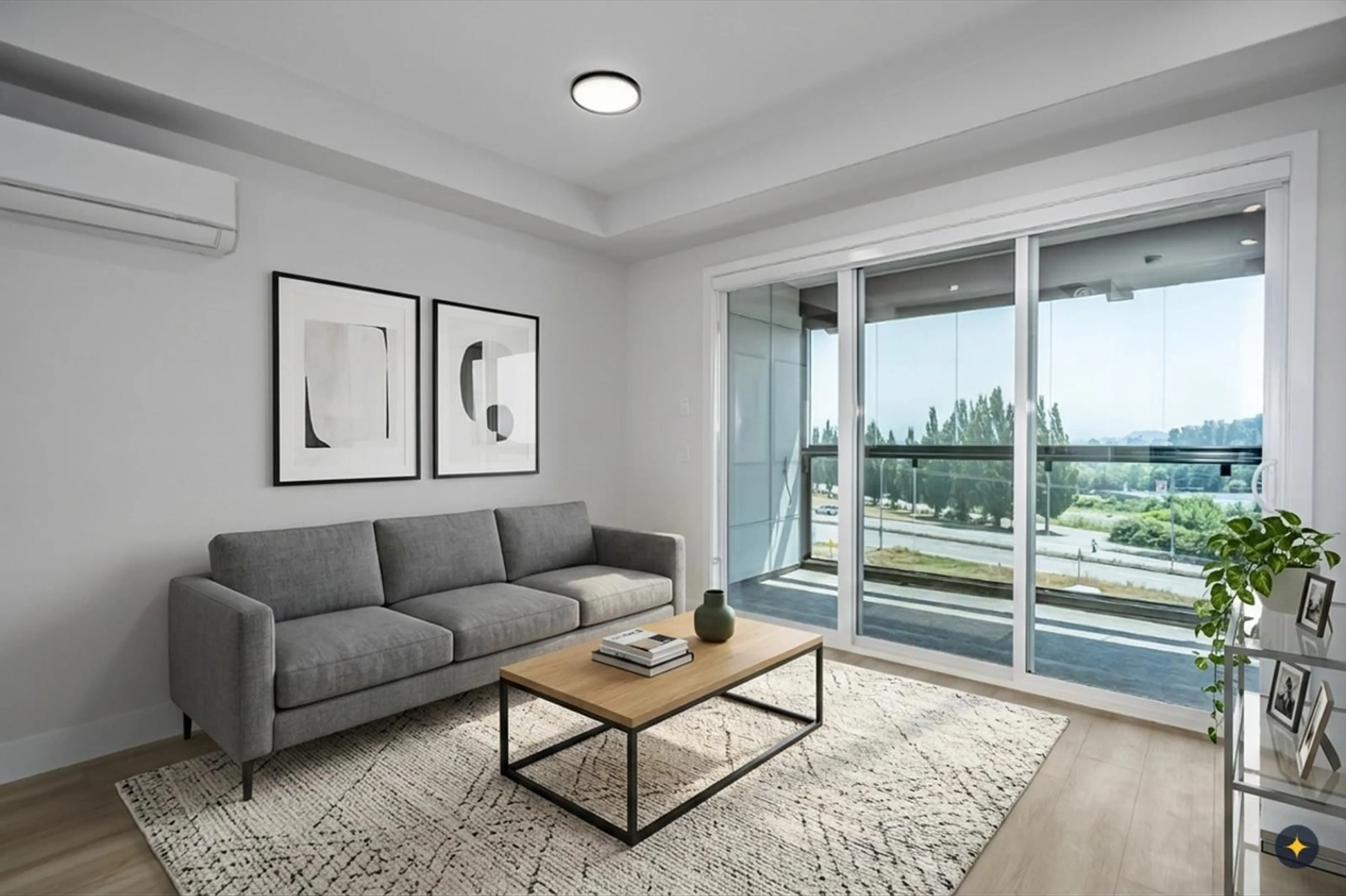 Living room with furniture, unknown for 408 - 34395 GLADYS AVENUE, Abbotsford British Columbia V2S0R4