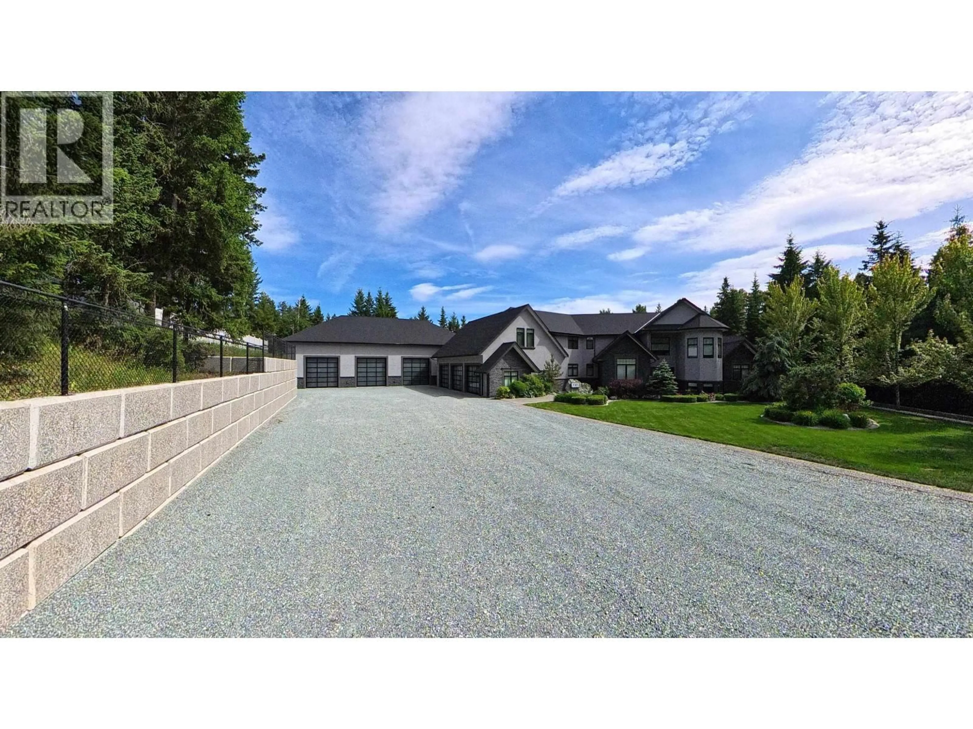 A pic from outside/outdoor area/front of a property/back of a property/a pic from drone, street for 3985 EVA PLACE, Prince George British Columbia V2K4Z4
