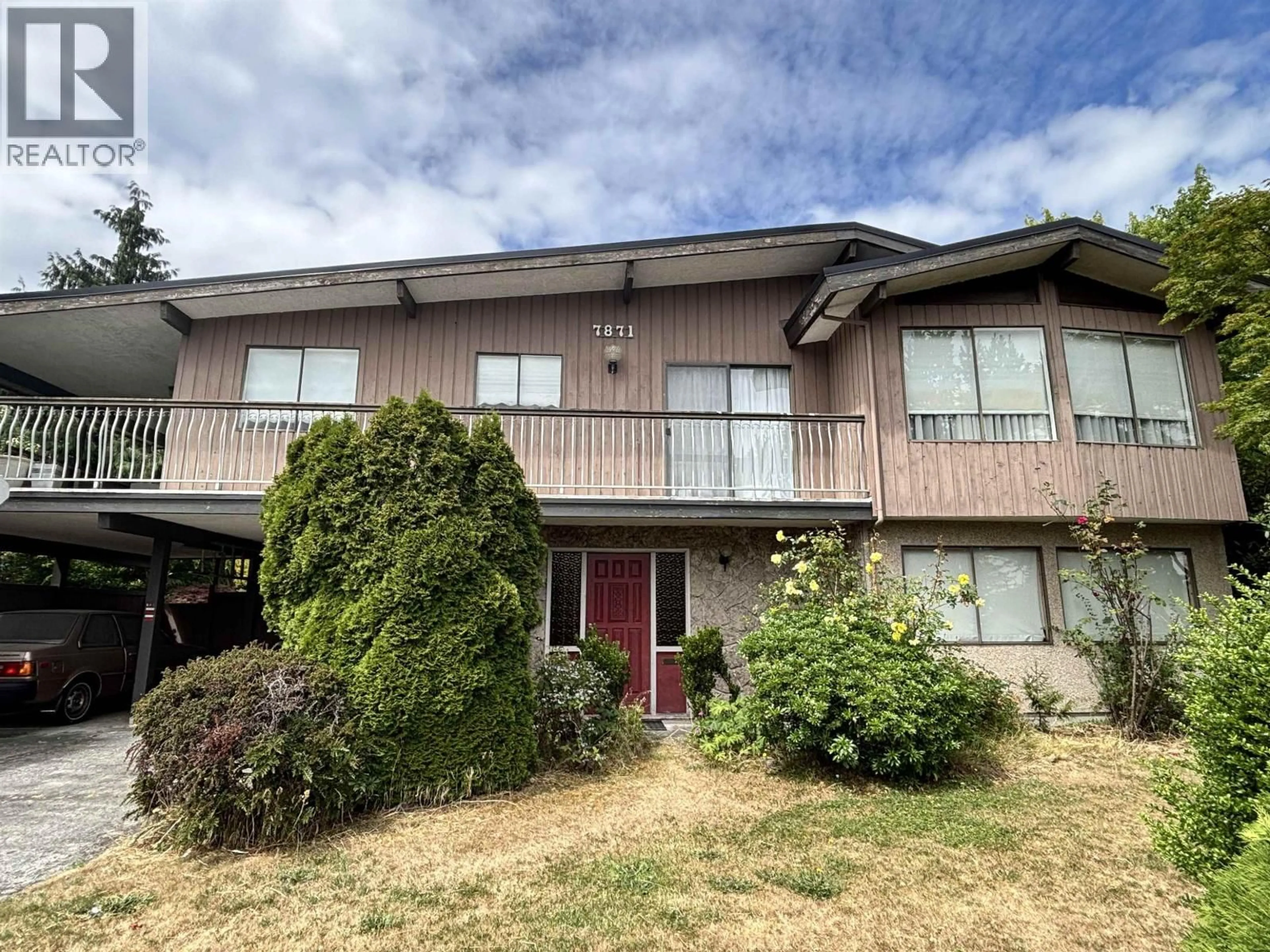 A pic from outside/outdoor area/front of a property/back of a property/a pic from drone, building for 7871 FROBISHER DRIVE, Richmond British Columbia V7C4N6
