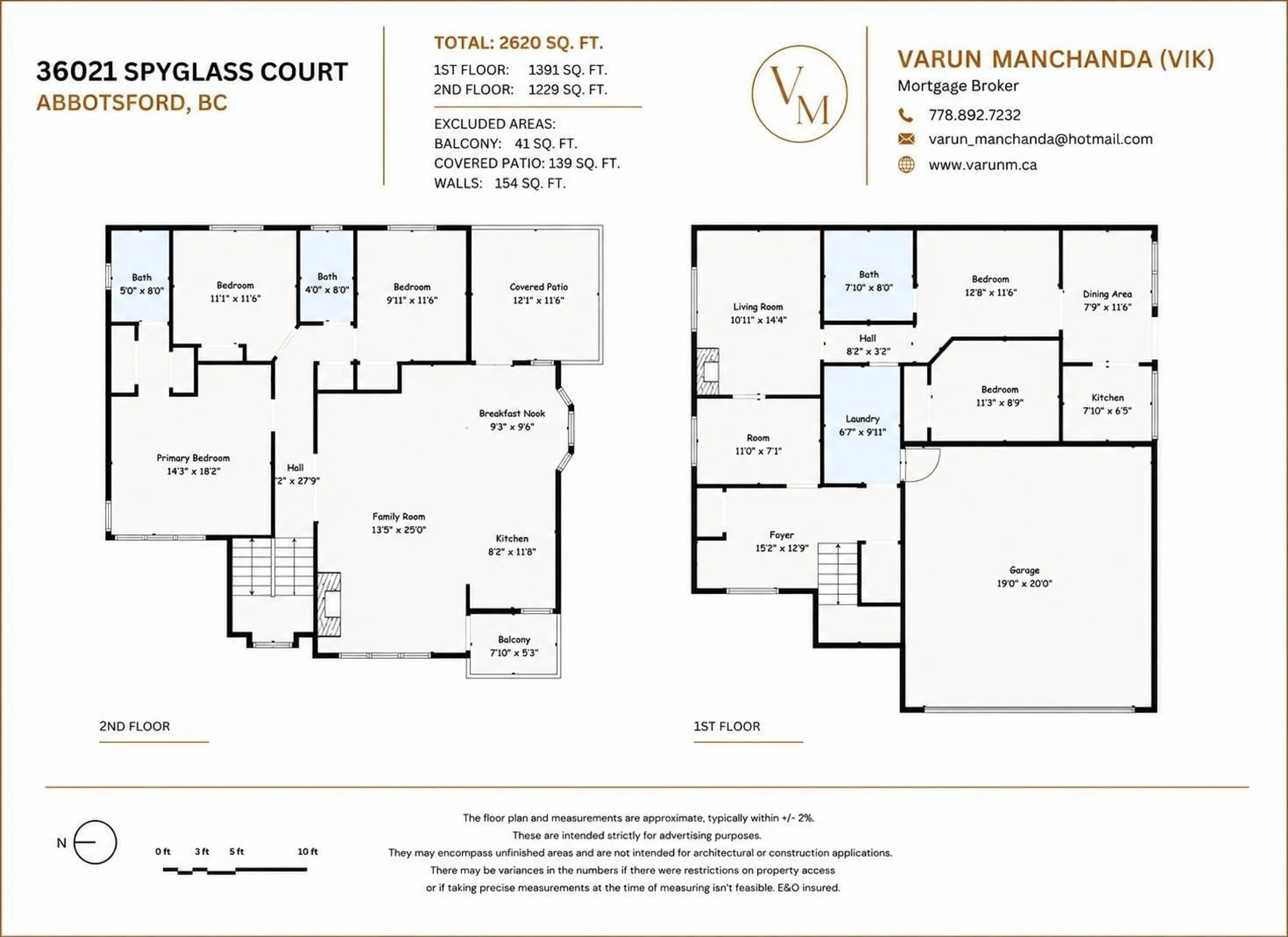 Floor plan for 36021 SPYGLASS COURT, Abbotsford British Columbia V3G2W7