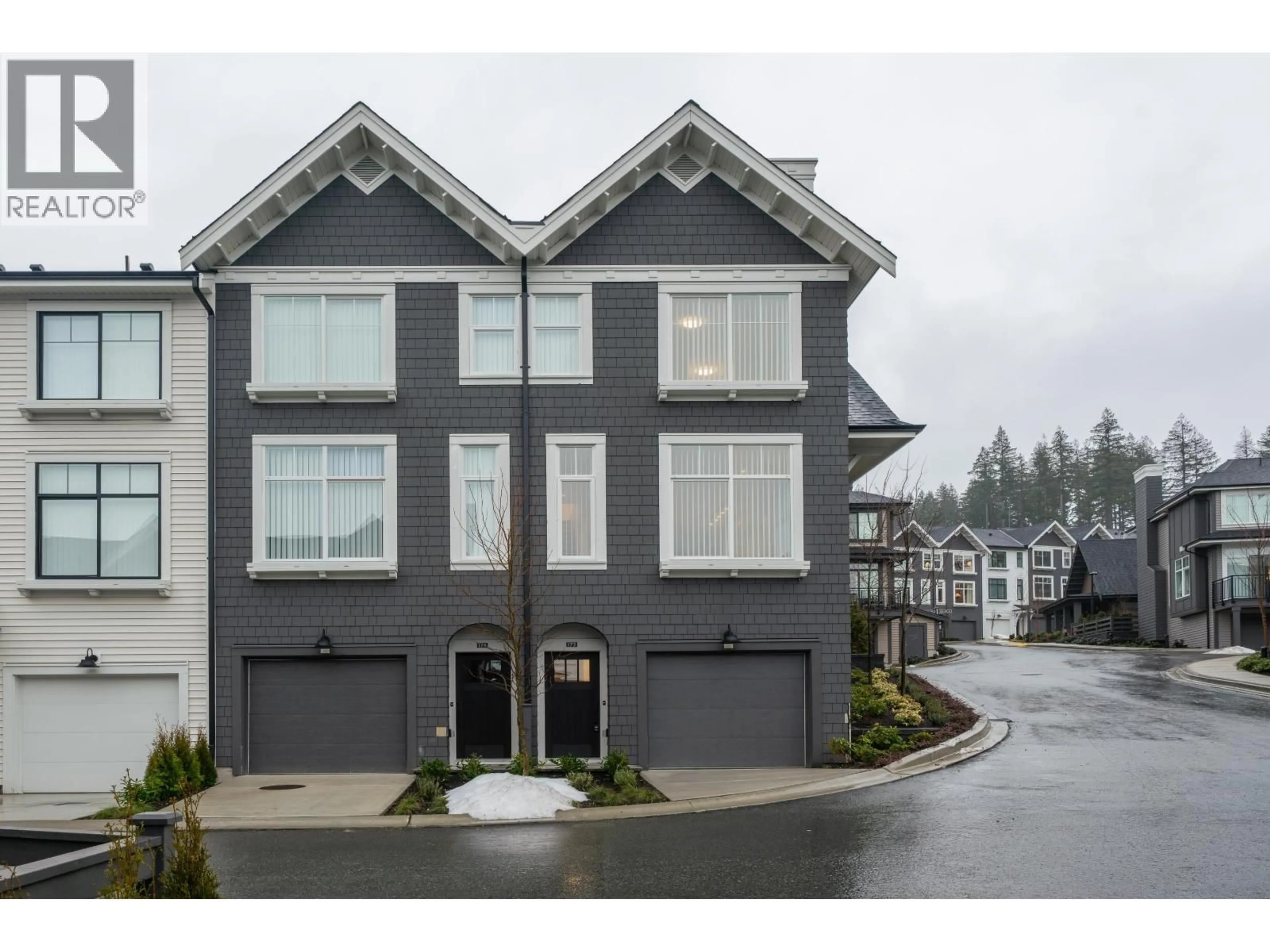 Home with vinyl exterior material, street for 173 - 1331 OLMSTED STREET, Coquitlam British Columbia V3E0T3