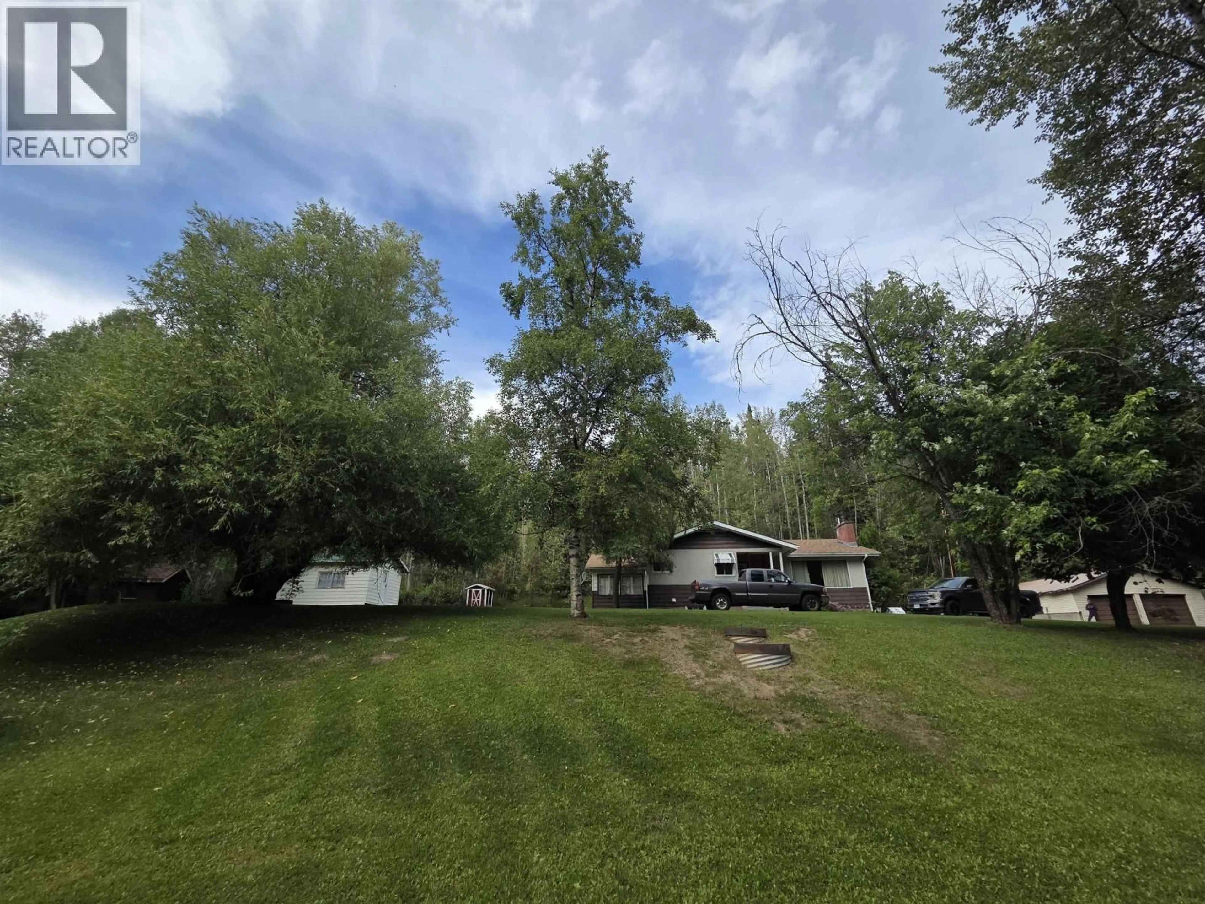 A pic from outside/outdoor area/front of a property/back of a property/a pic from drone, forest/trees view for 21565 HART HIGHWAY, Prince George British Columbia V2K5X2