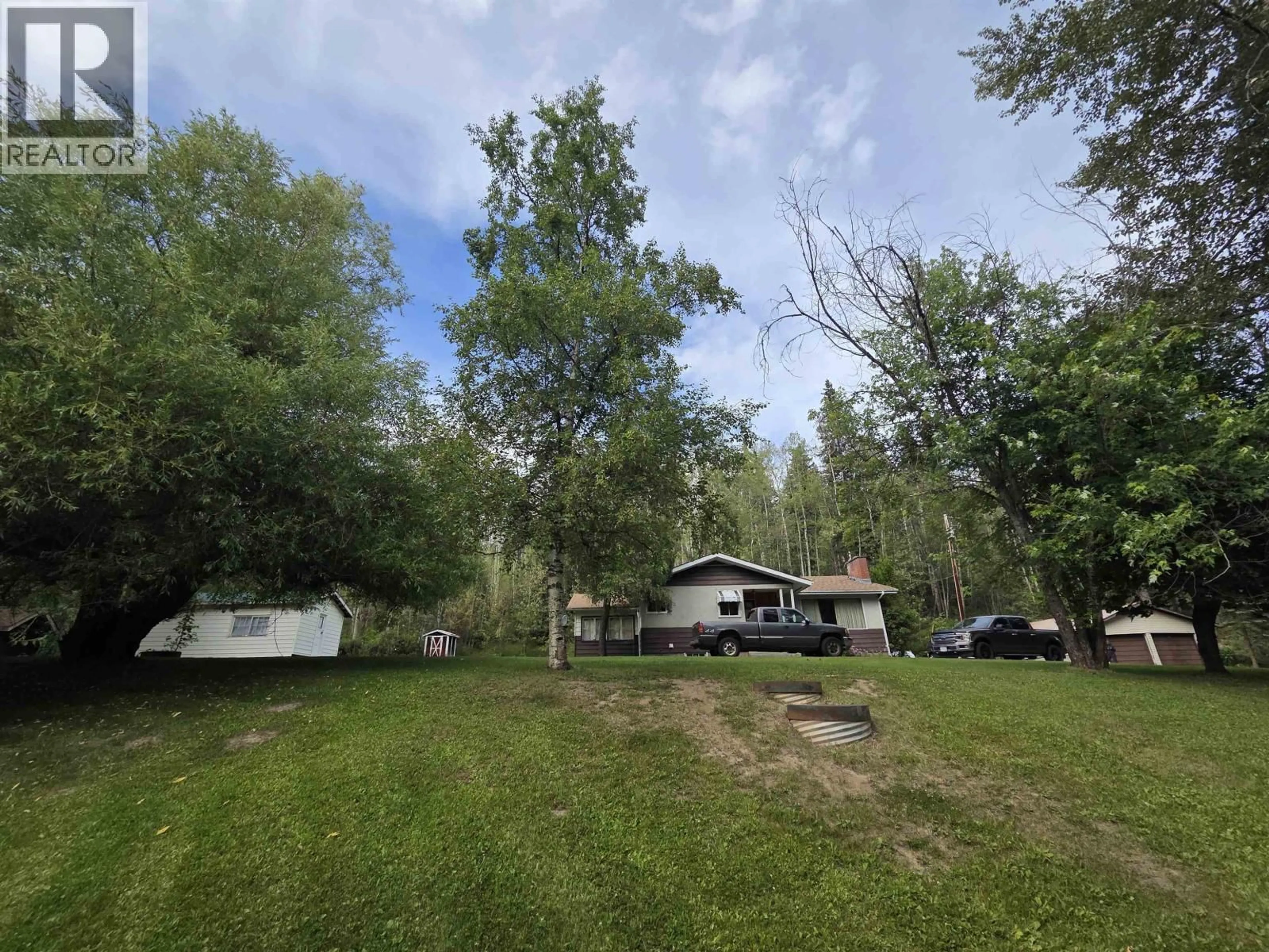 A pic from outside/outdoor area/front of a property/back of a property/a pic from drone, forest/trees view for 21565 HART HIGHWAY, Prince George British Columbia V2K5X2