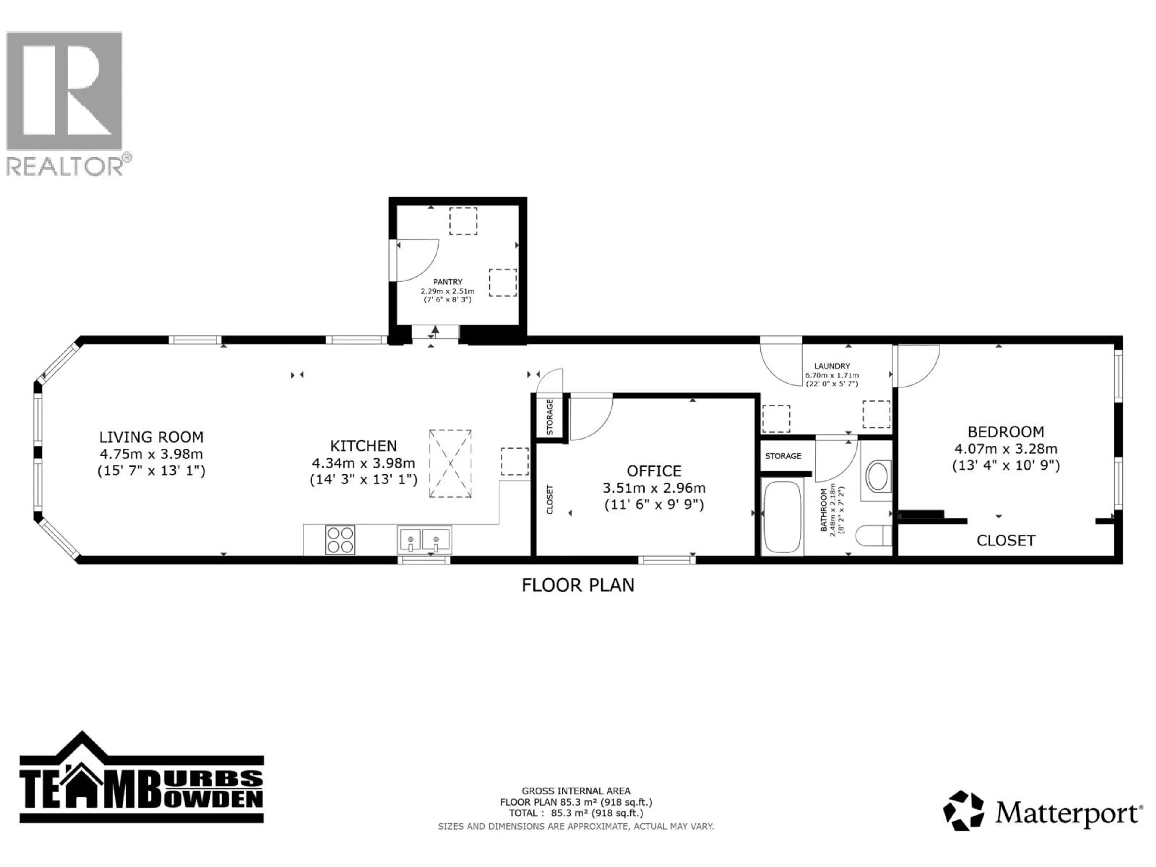 Floor plan for 823 BARKERVILLE HIGHWAY, Quesnel British Columbia V2J6S6
