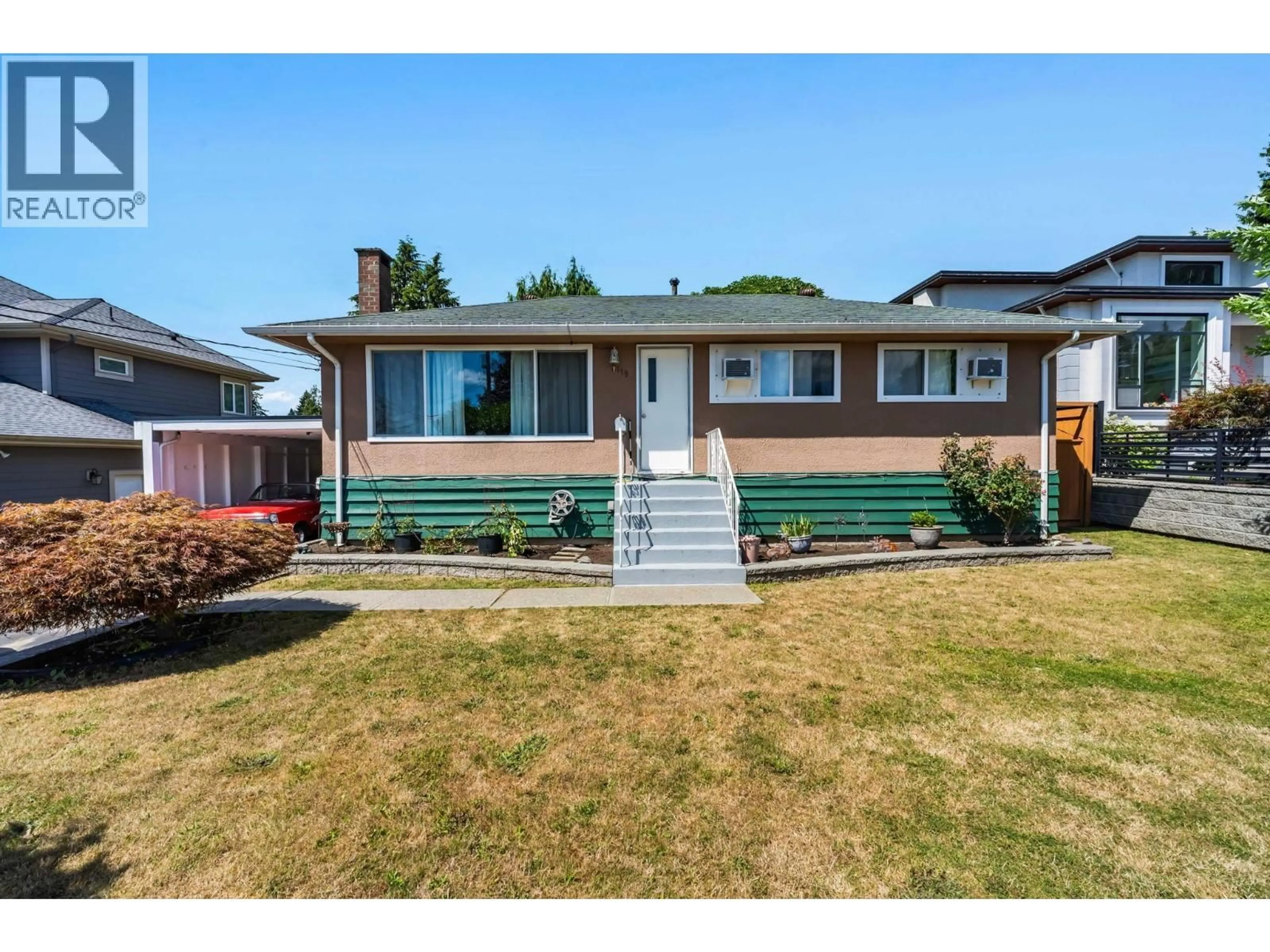 Home with vinyl exterior material, street for 2119 MONTEREY AVENUE, Coquitlam British Columbia V3K2M5