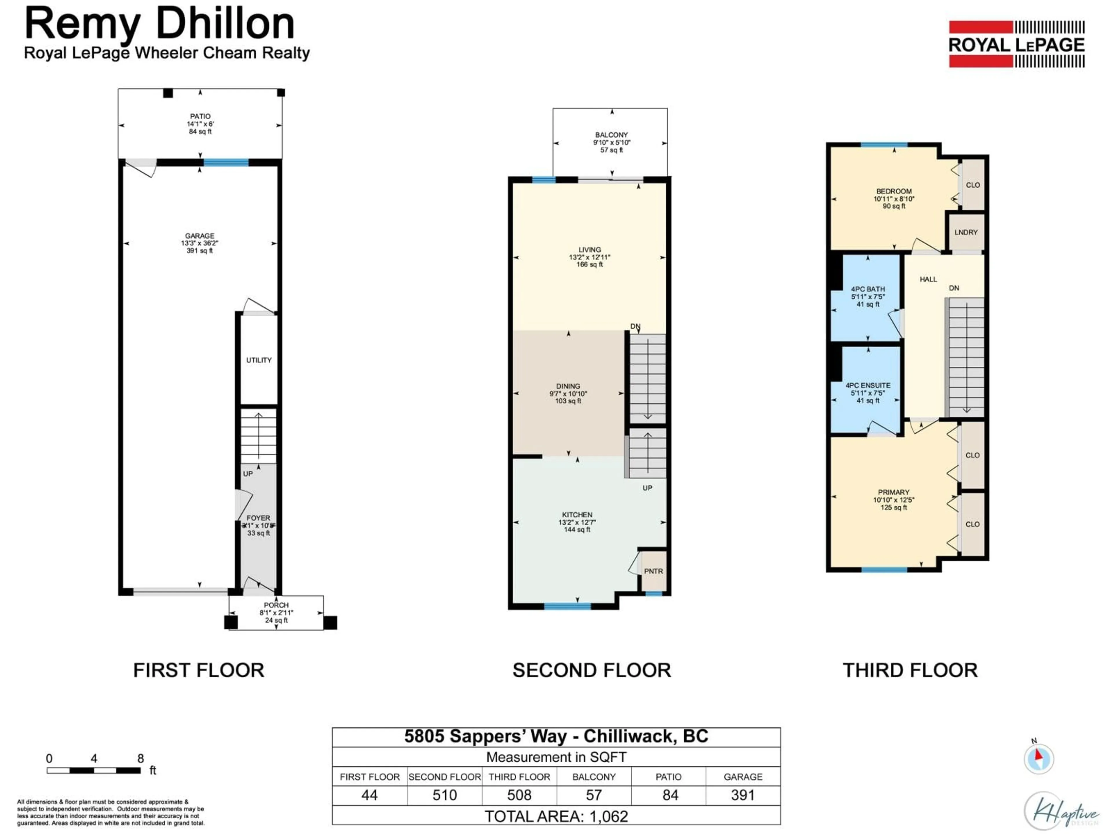 Floor plan for 7 - 5805 SAPPERS WAY, Chilliwack British Columbia V2R0L7