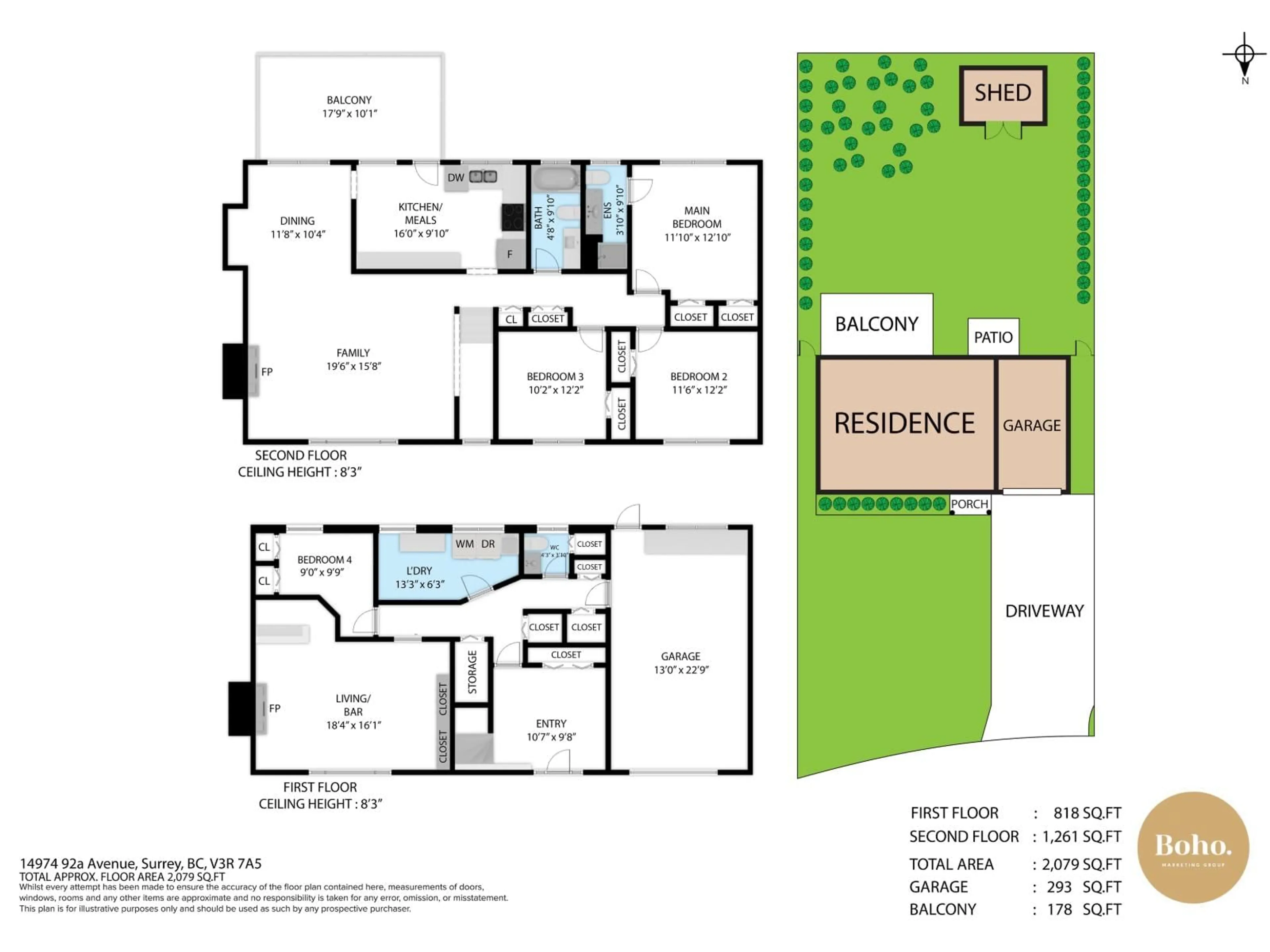 Floor plan for 14974 92A AVENUE, Surrey British Columbia V3R7A5