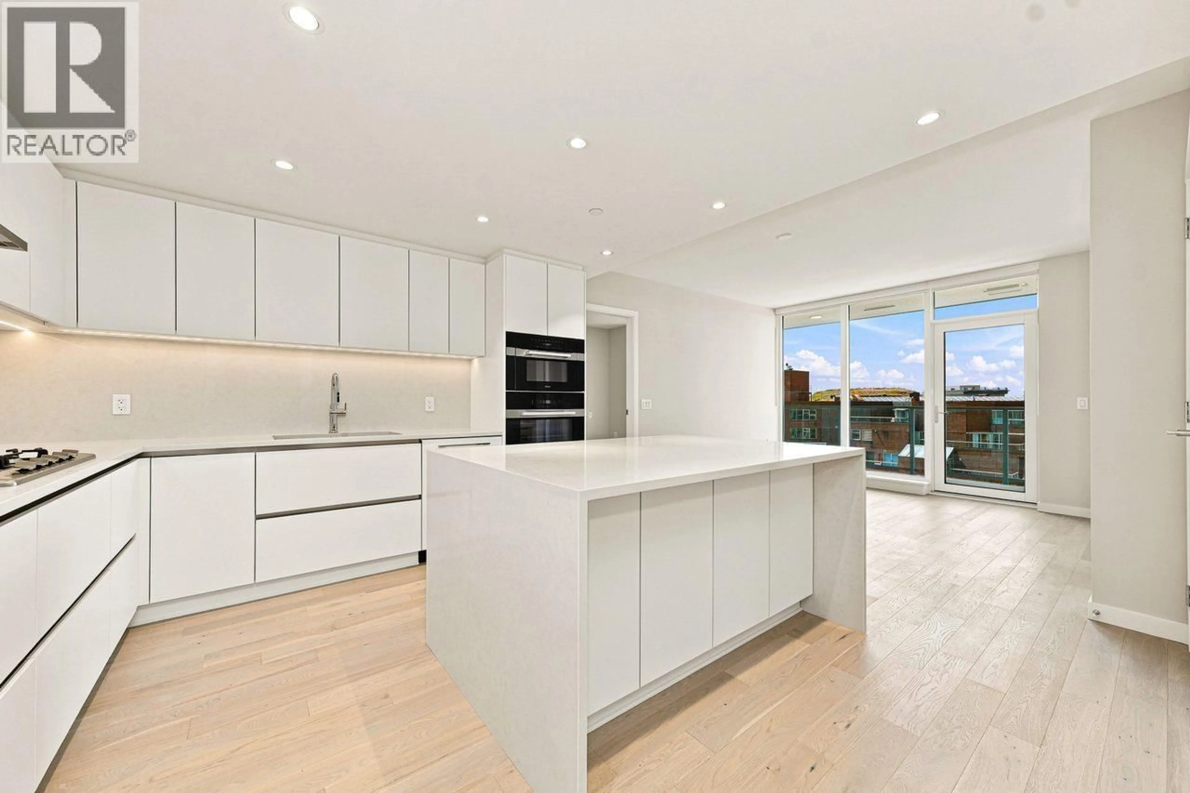Contemporary kitchen, ceramic/tile floor for 601 - 485 W42ND AVENUE, Vancouver British Columbia V5Y2T3
