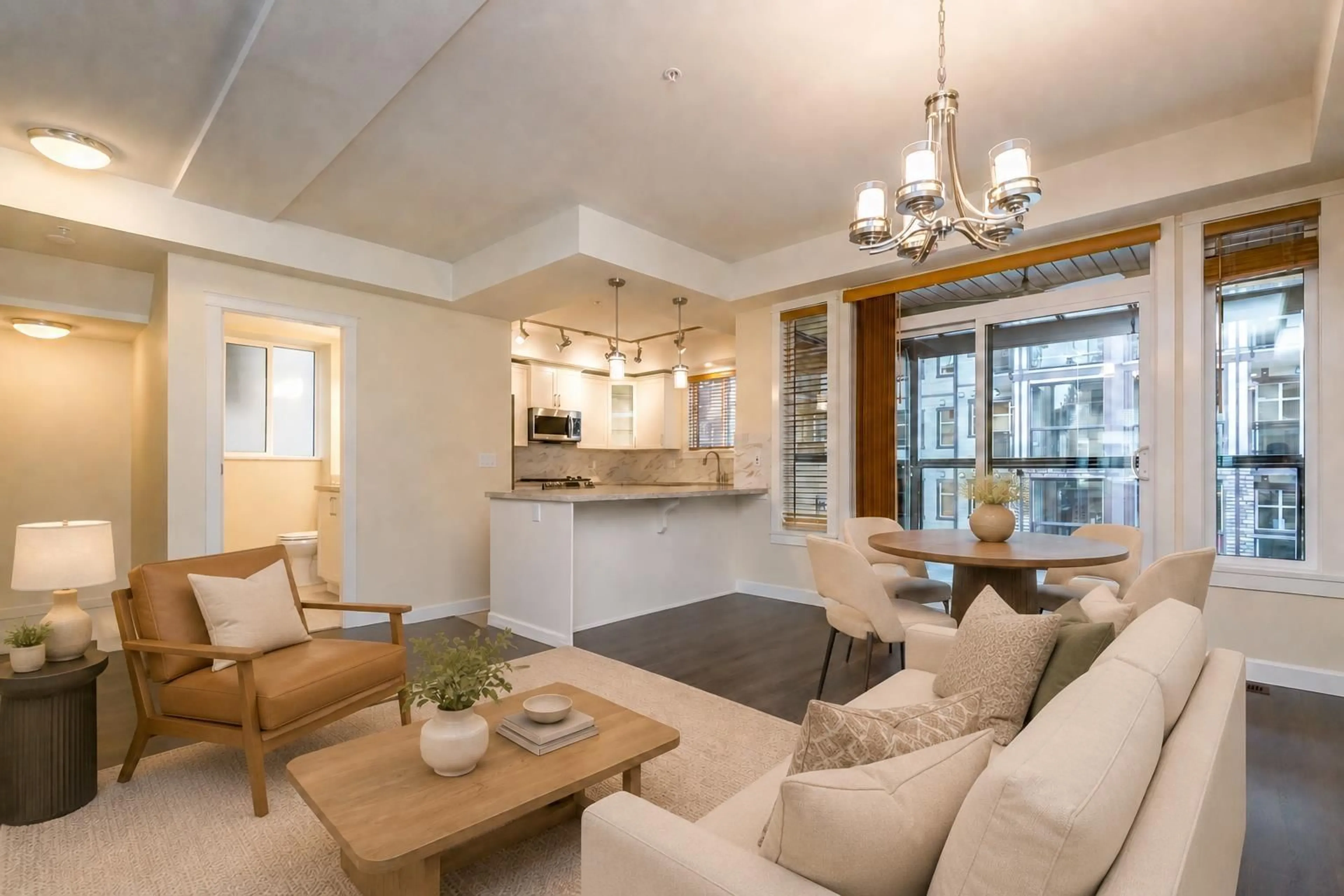 Living room with furniture, unknown for 5 - 8567 204 STREET, Langley British Columbia V2Y3R2
