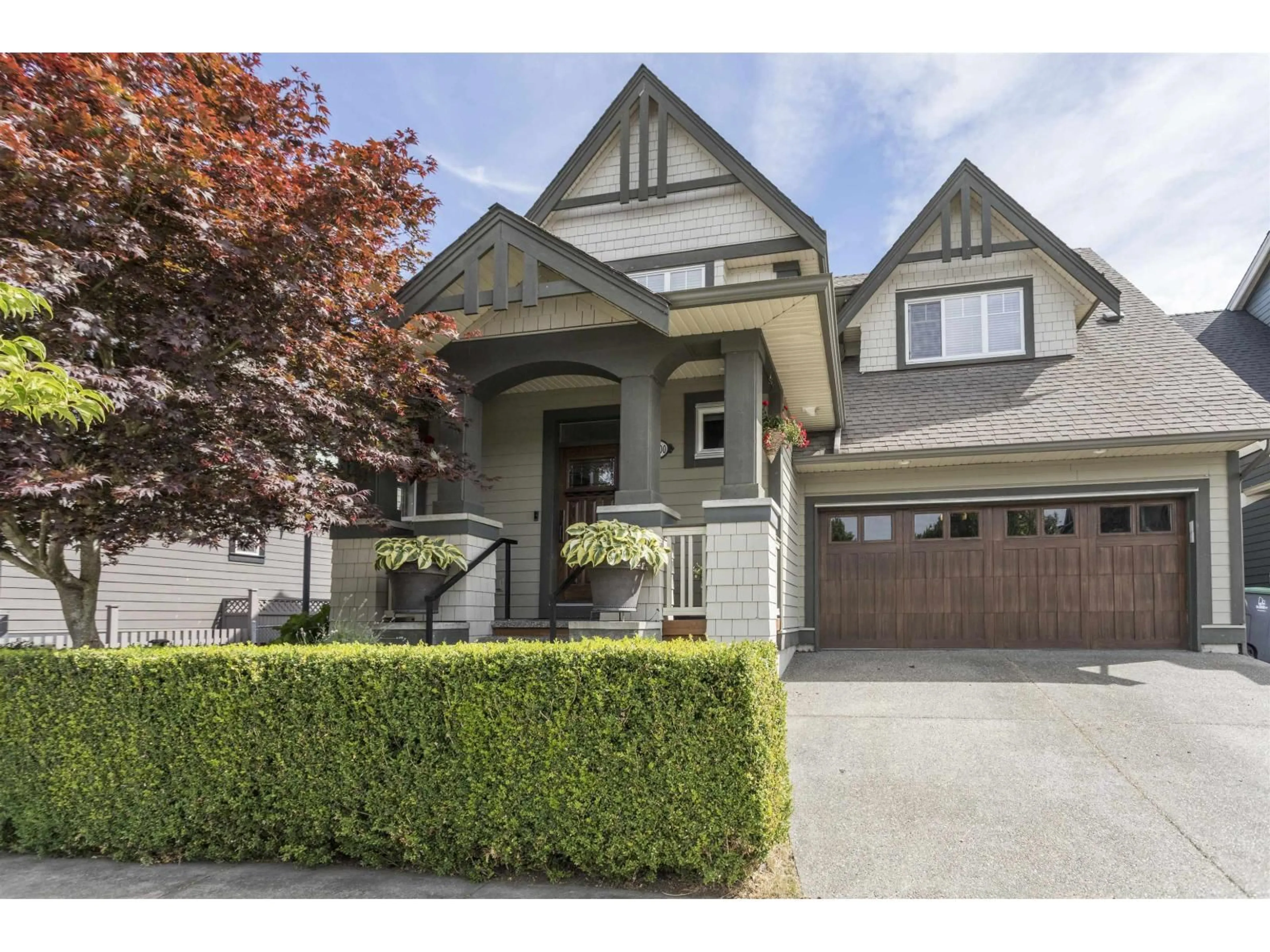 Home with vinyl exterior material, street for 17300 0B STREET, Surrey British Columbia V3Z8L2