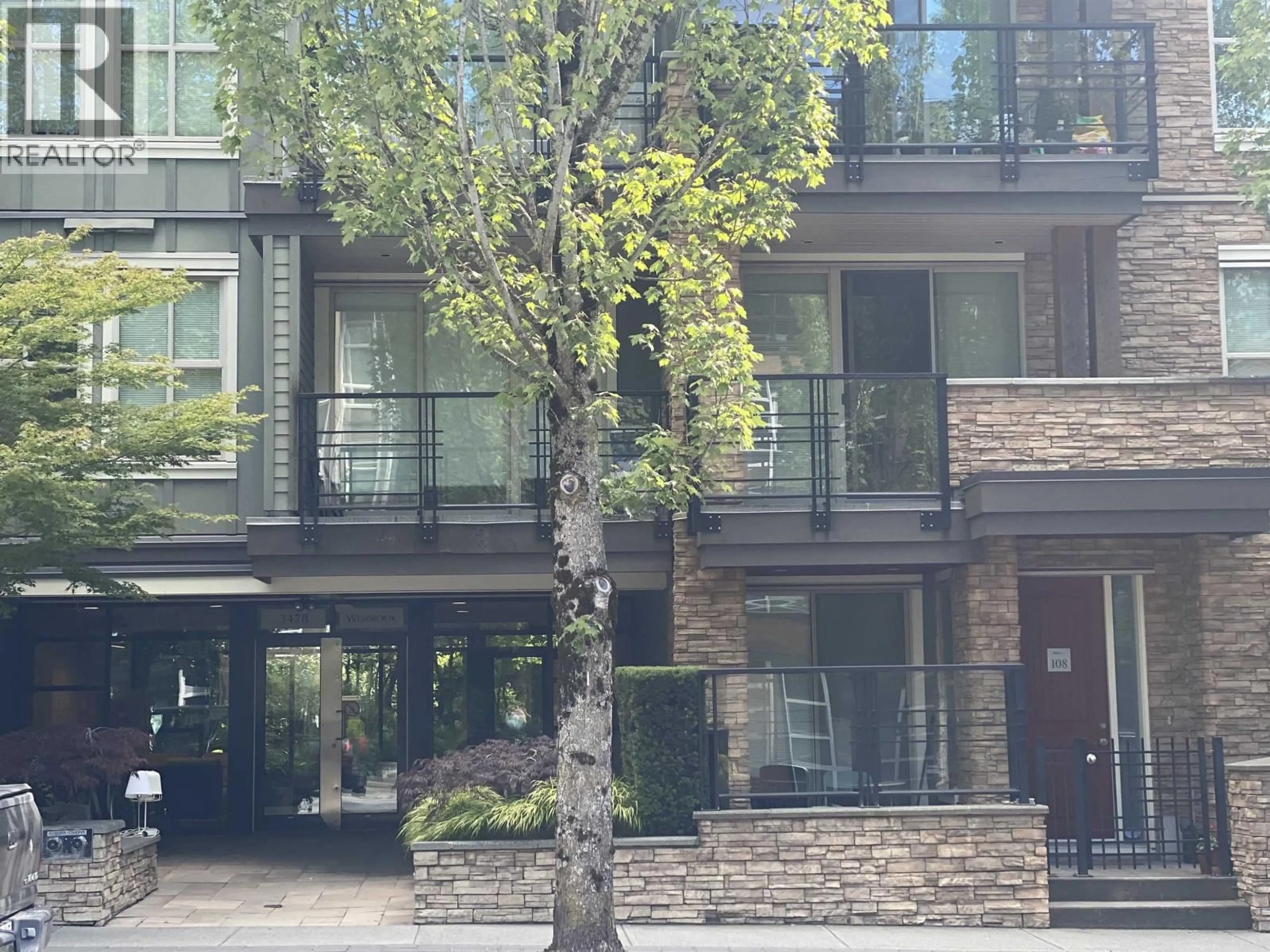 Patio, street for 213 - 3478 WESBROOK MALL, Vancouver British Columbia V6S0B6