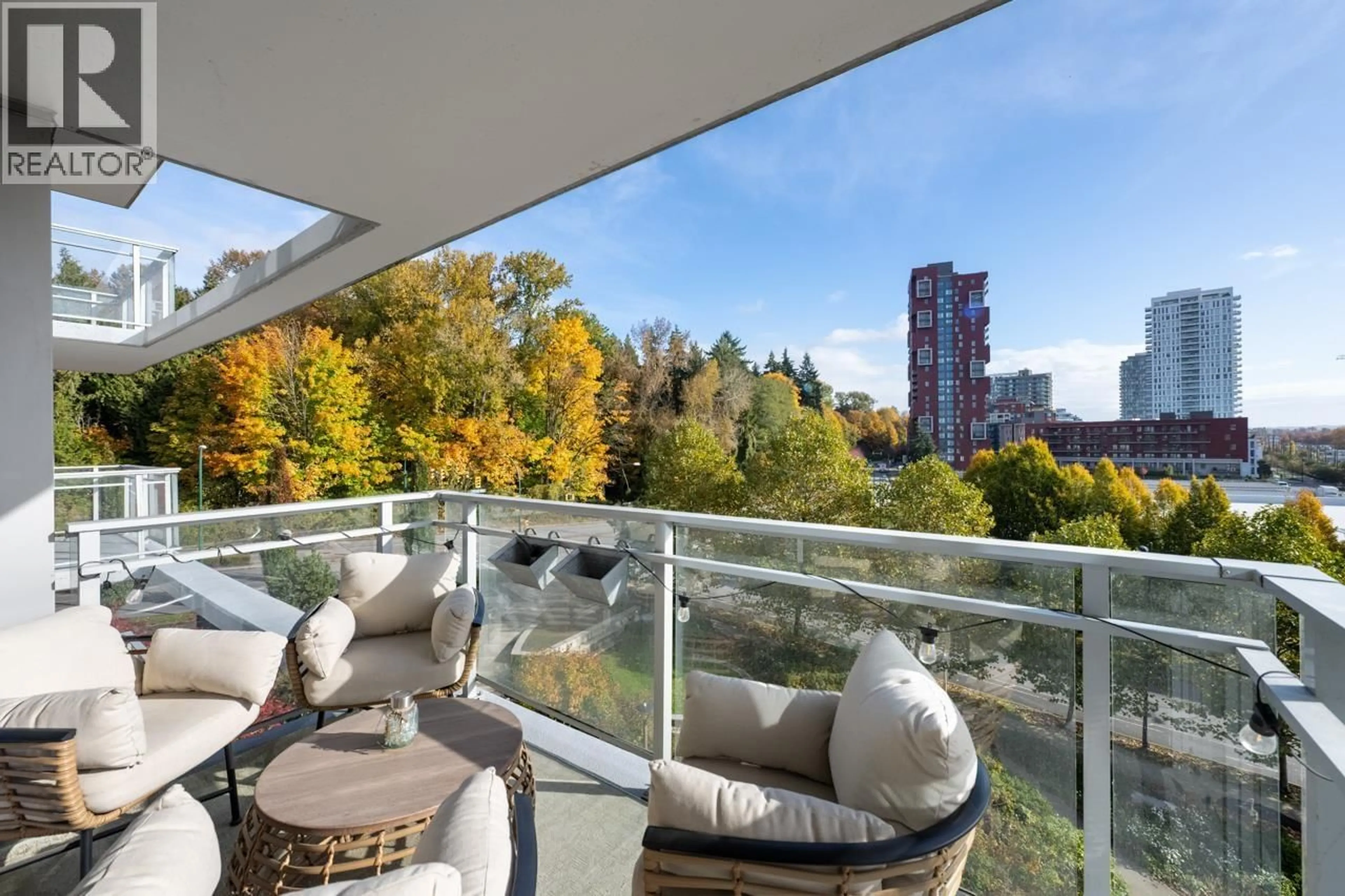 Balcony in the apartment, unknown for 601 - 3281 KENT AVENUE NORTH, Vancouver British Columbia V5S0C4