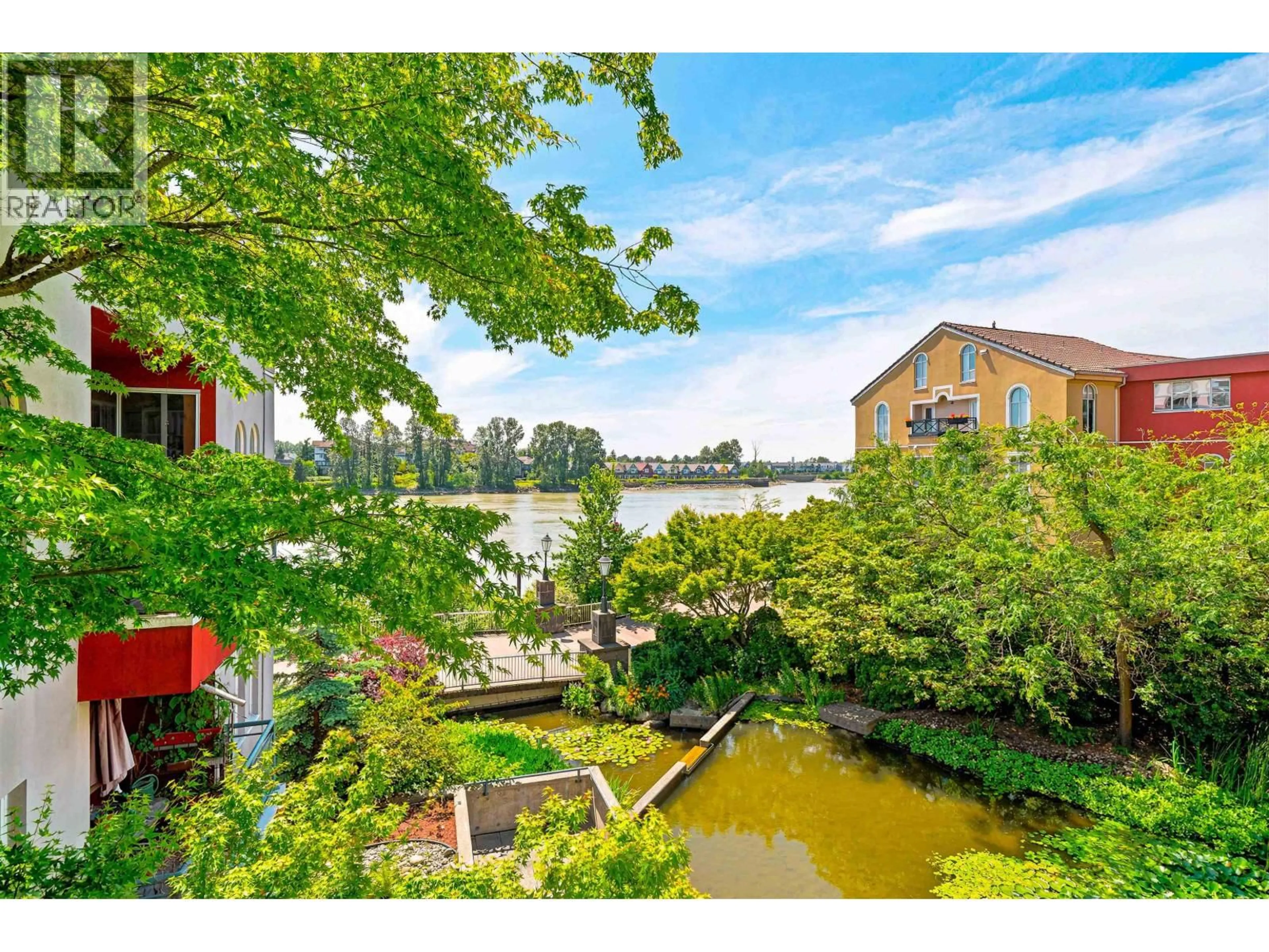 Patio, water/lake/river/ocean view for 308 - 8 LAGUNA COURT, New Westminster British Columbia V3M6M6