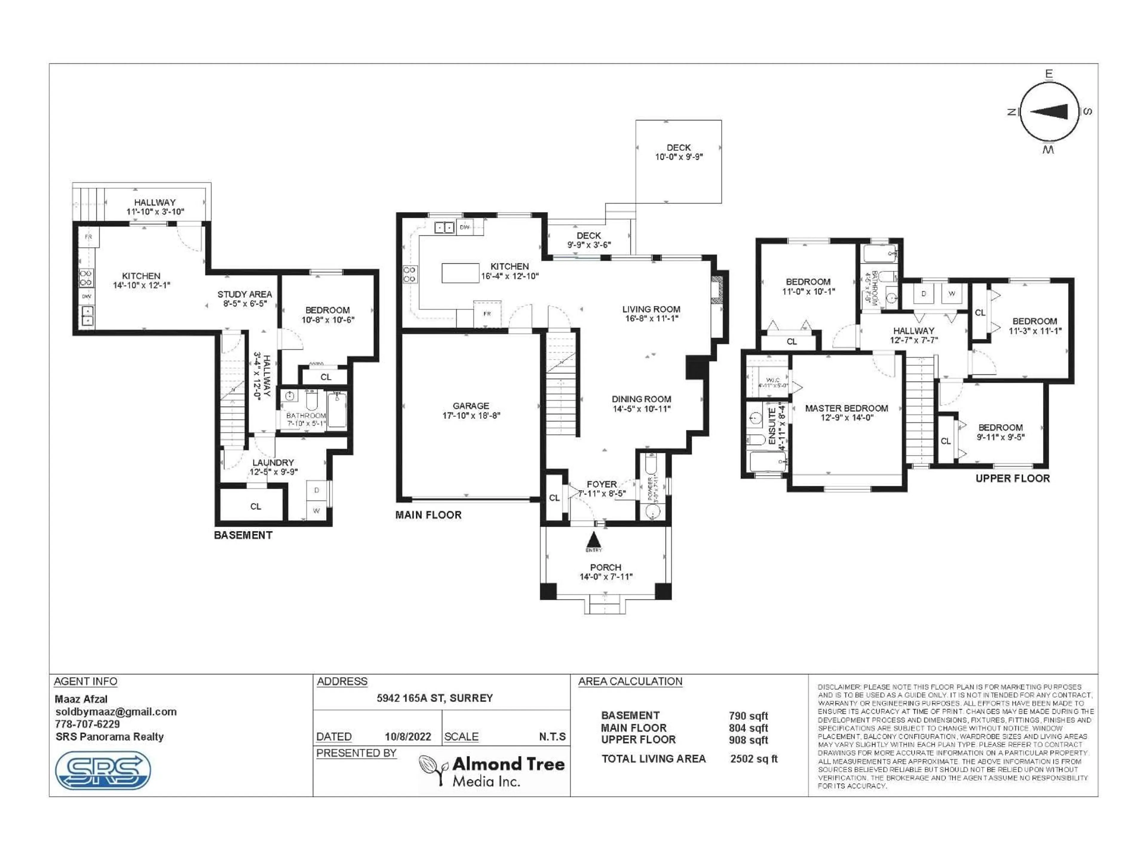 Floor plan for 5942 165A STREET, Surrey British Columbia V3S4N9