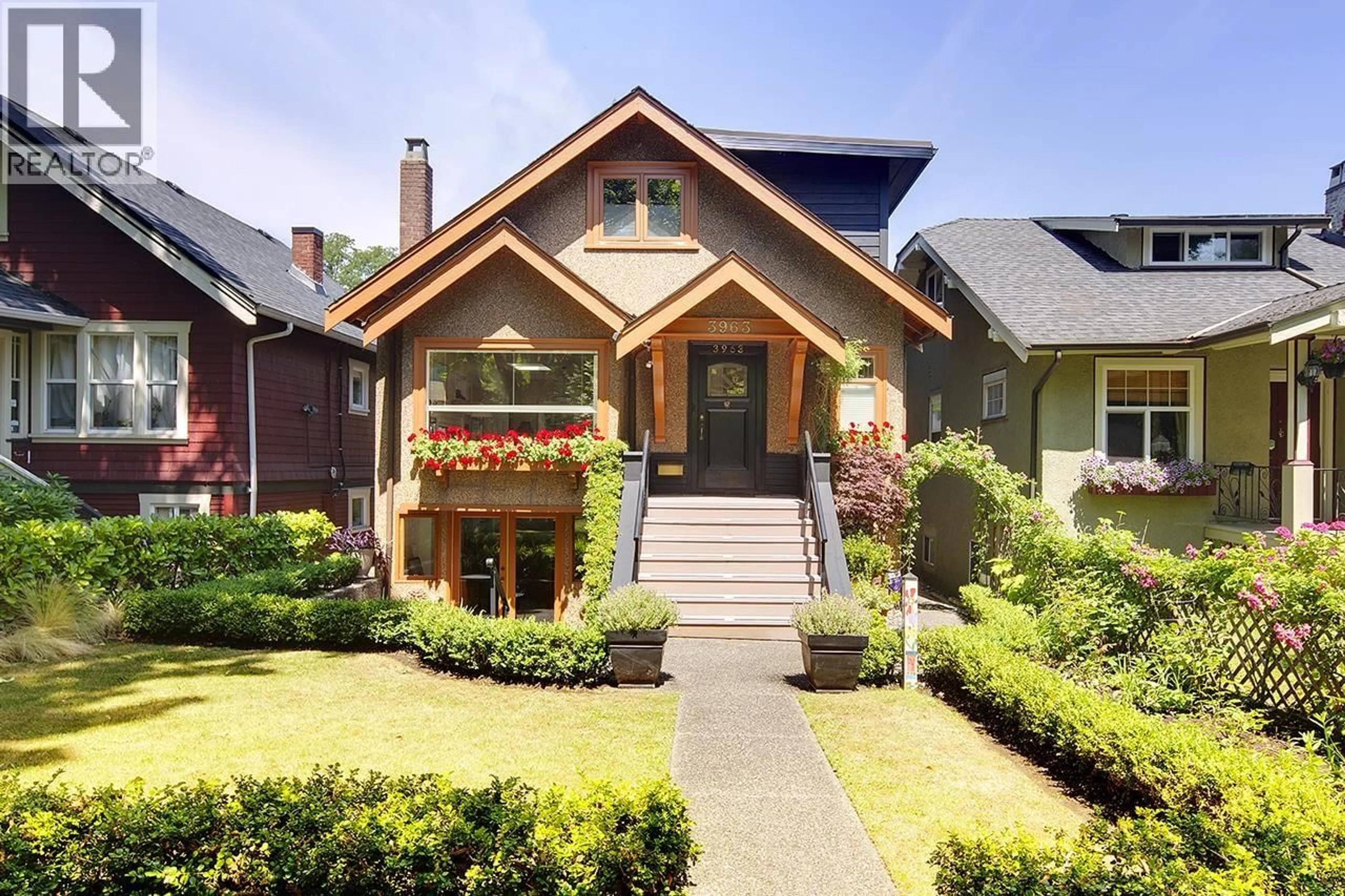 Home with brick exterior material, street for 3963 18TH AVENUE, Vancouver British Columbia V6S1B6