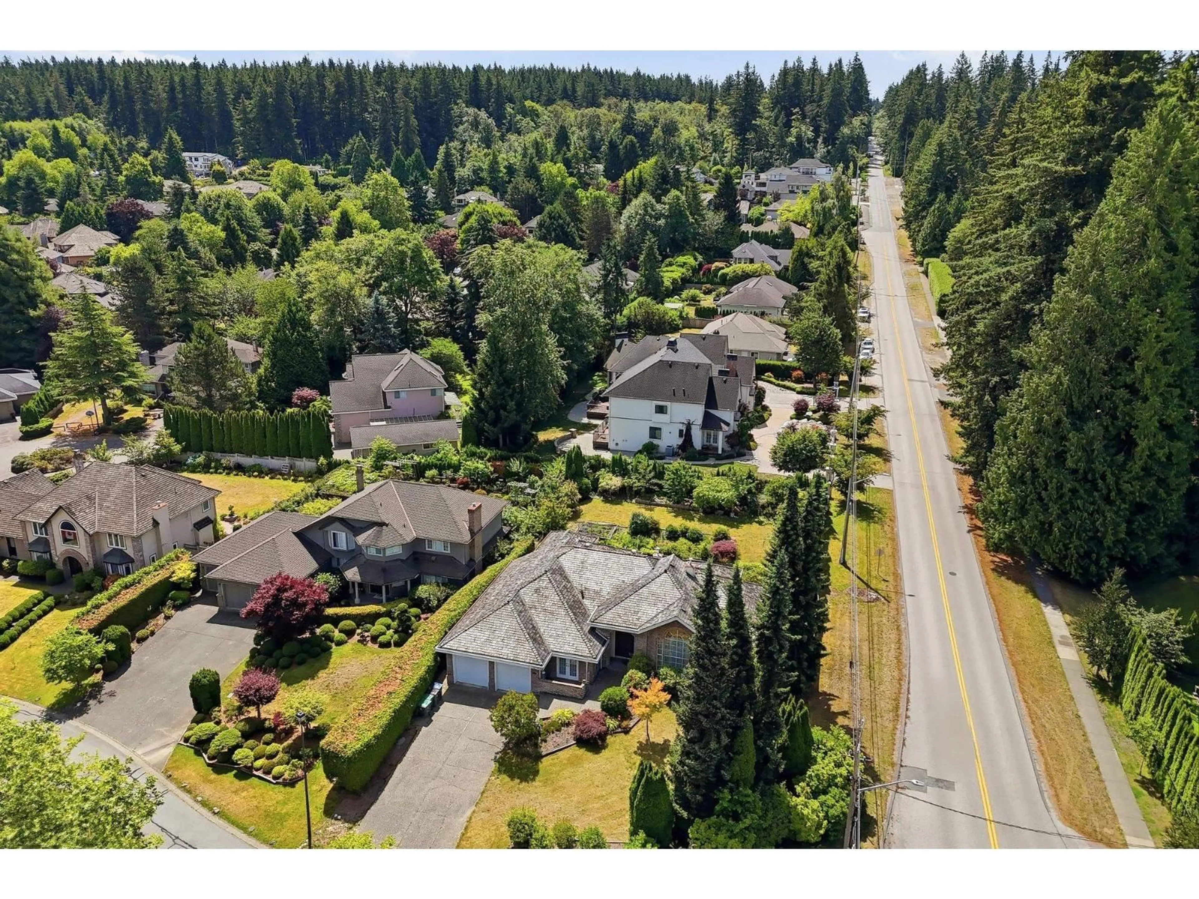 A pic from outside/outdoor area/front of a property/back of a property/a pic from drone, street for 14410 30 AVENUE, Surrey British Columbia V4P1P9