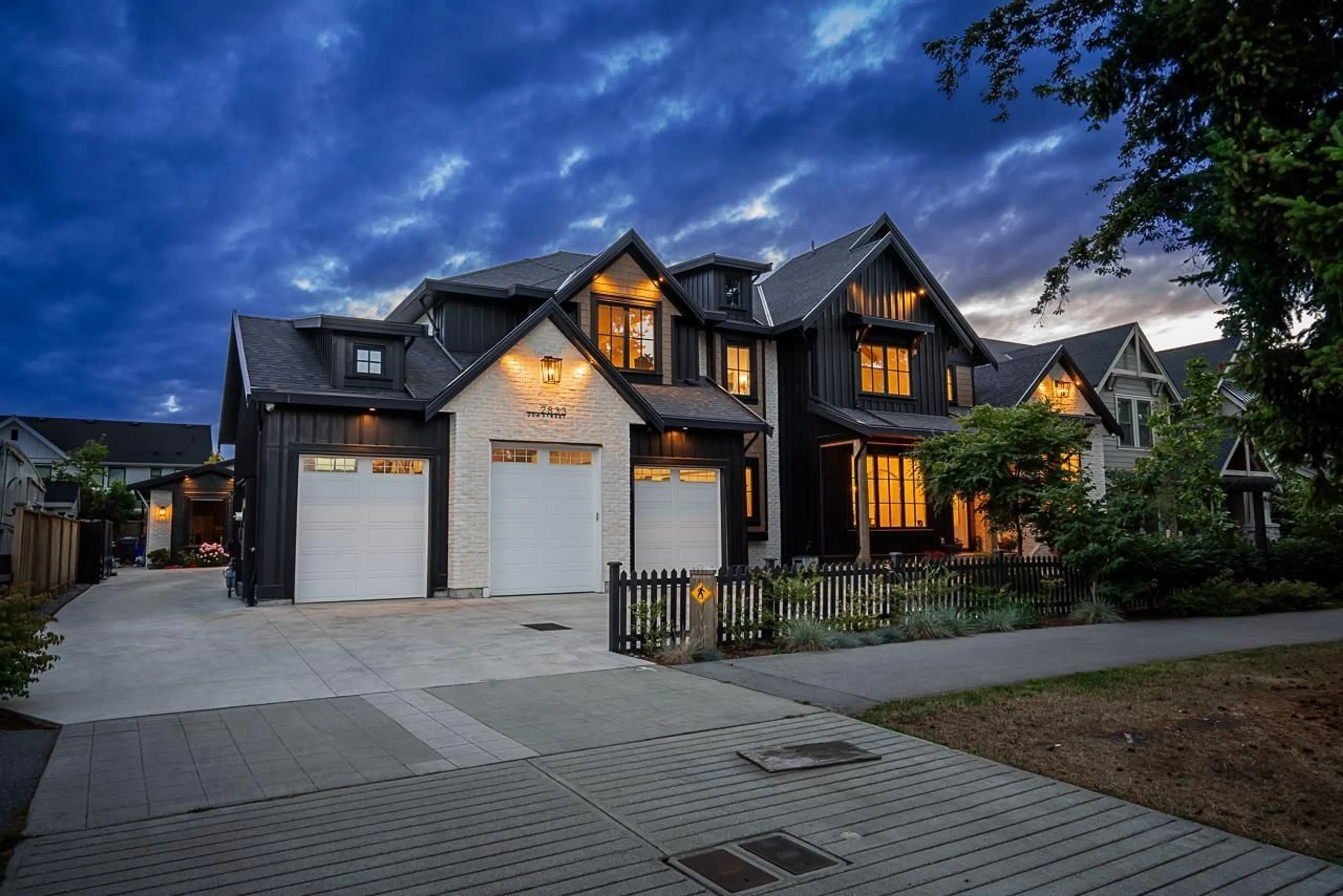 Home with brick exterior material, street for 2833 204 STREET, Langley British Columbia V2Z0B4