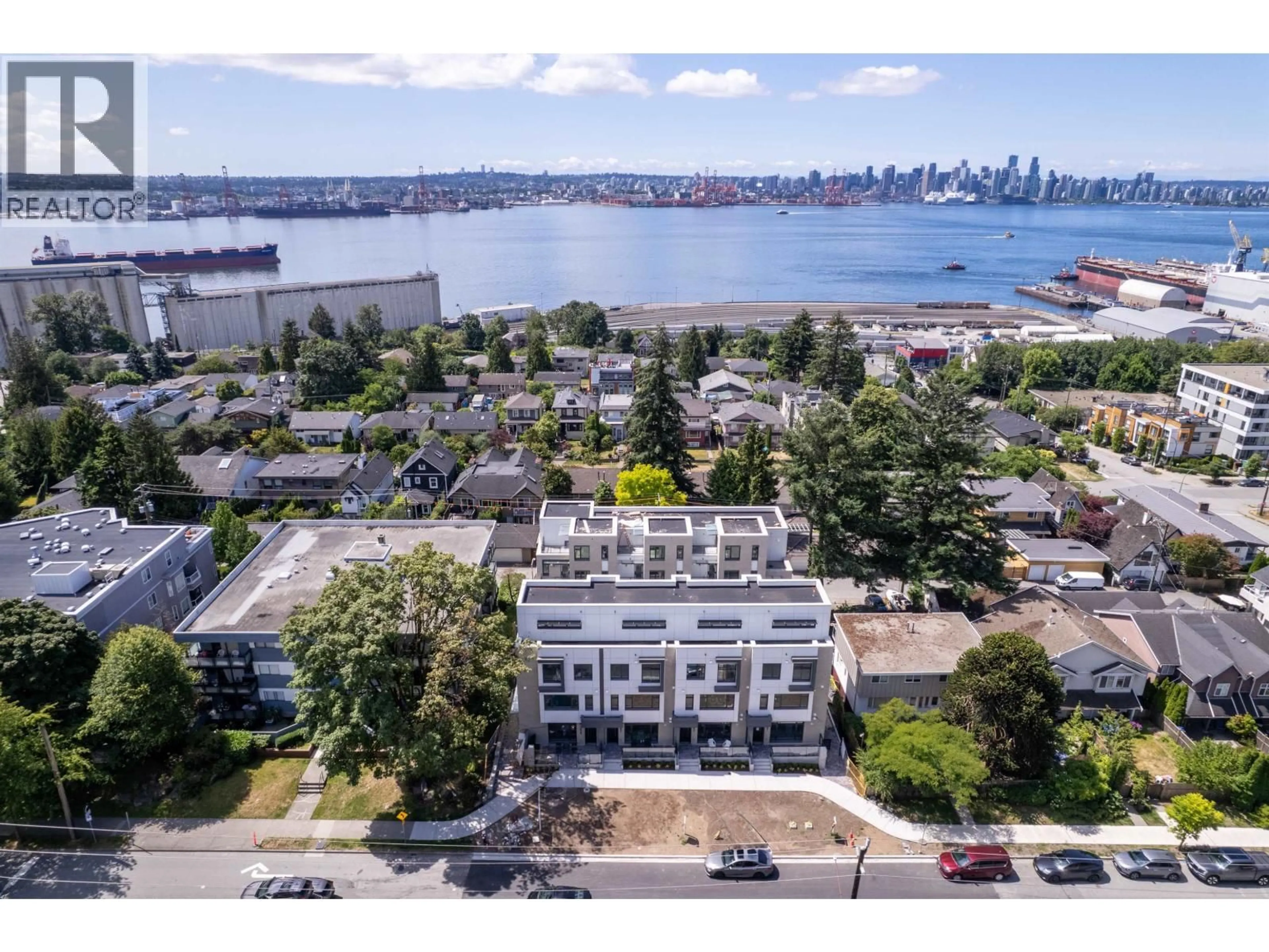A pic from outside/outdoor area/front of a property/back of a property/a pic from drone, water/lake/river/ocean view for 103 - 433 3RD STREET, North Vancouver British Columbia V7L1G3