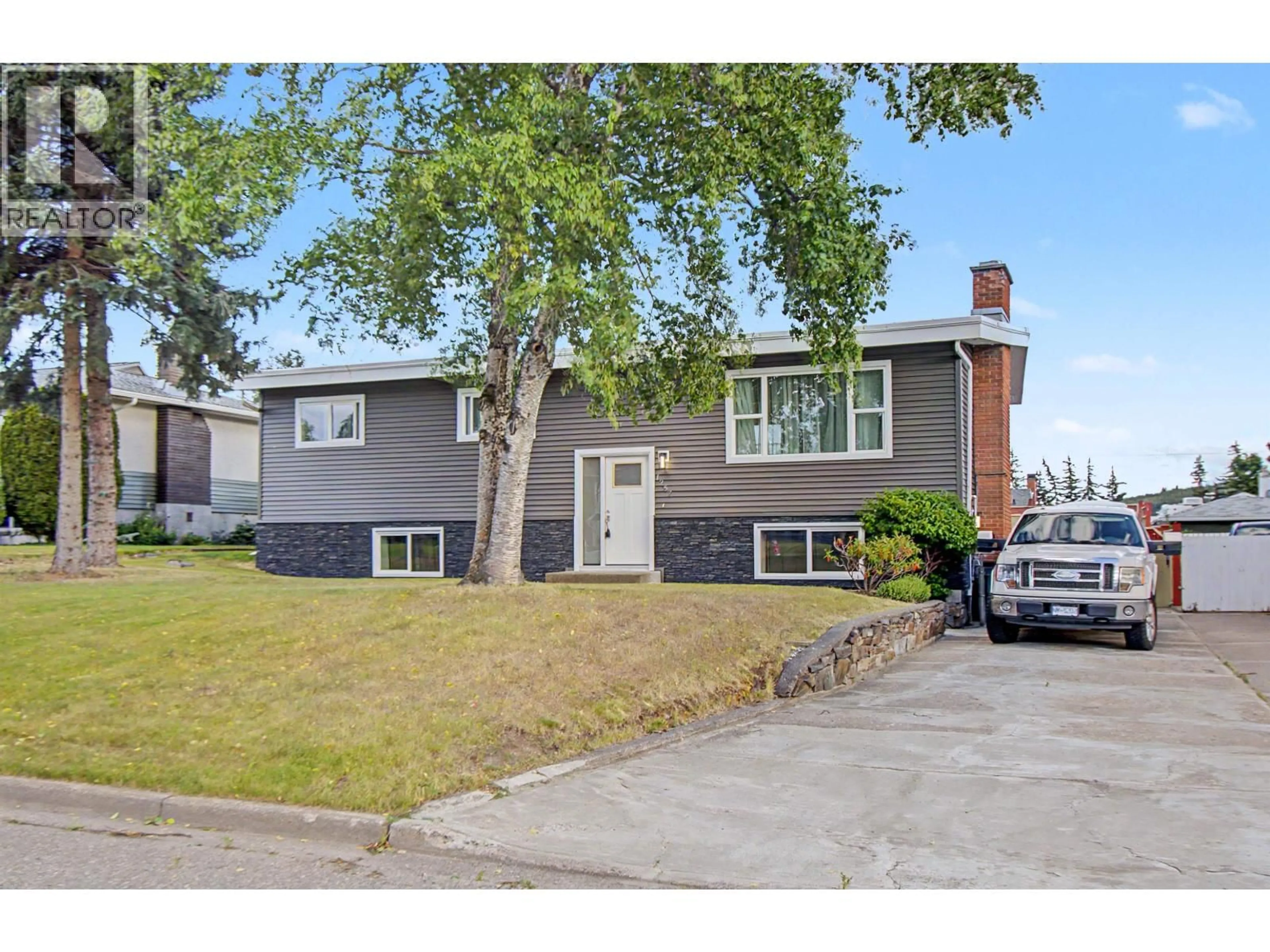 Home with vinyl exterior material, street for 1257 ALEZA CRESCENT, Prince George British Columbia V2M4E5