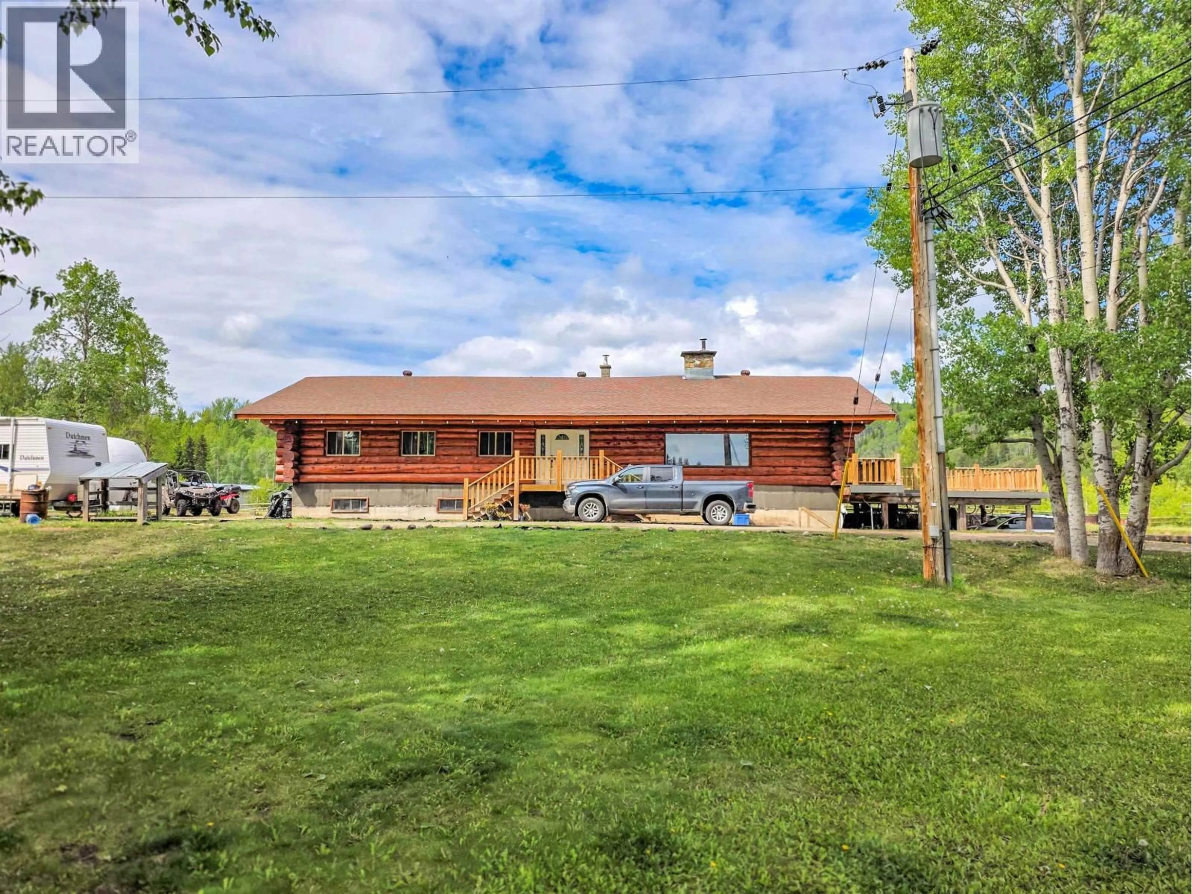 A pic from outside/outdoor area/front of a property/back of a property/a pic from drone, unknown for 10887 BYE ROAD, Houston British Columbia V0J1Z2
