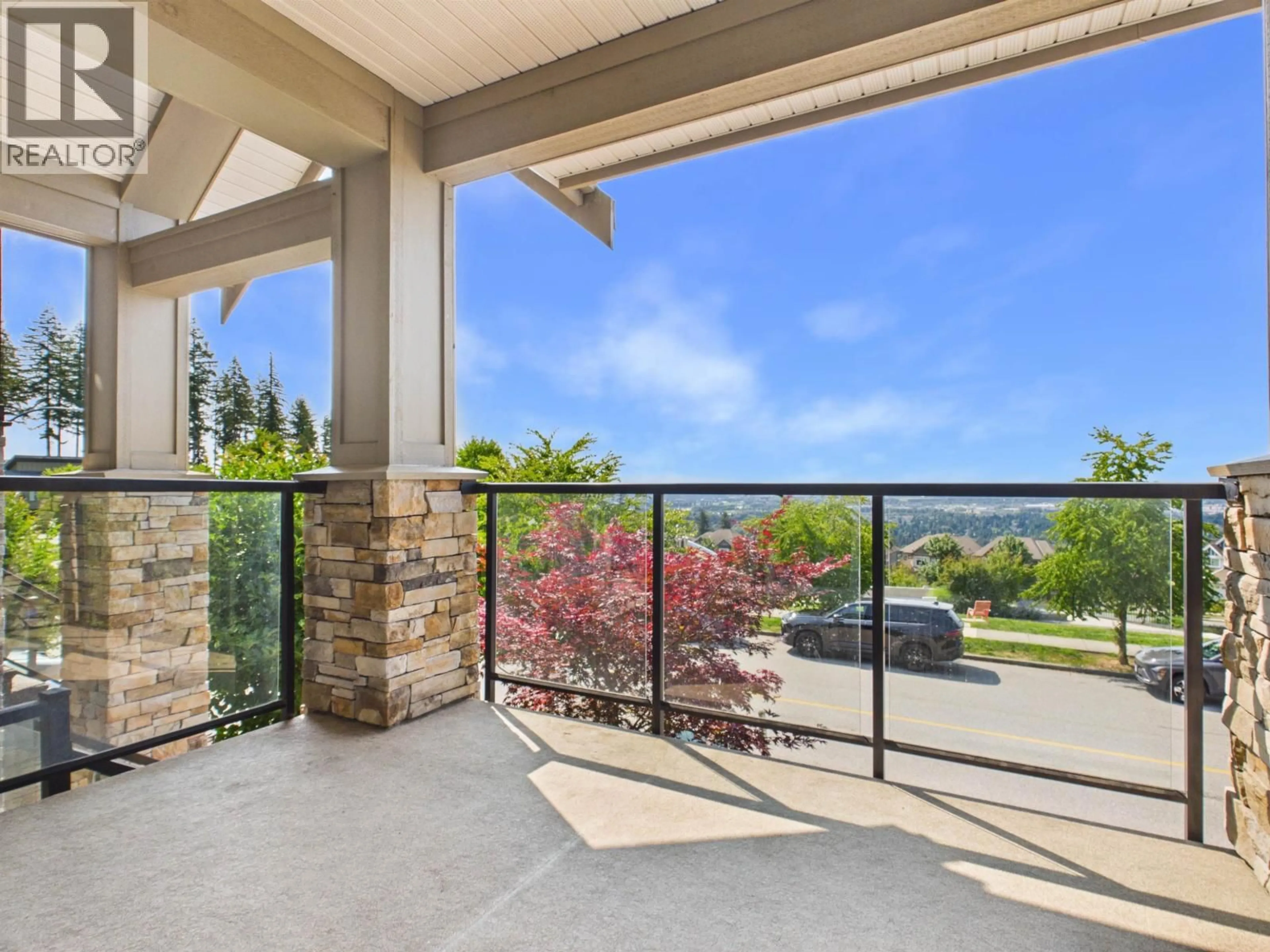 Patio, water/lake/river/ocean view for 3501 SHEFFIELD AVENUE, Coquitlam British Columbia V3E0K2