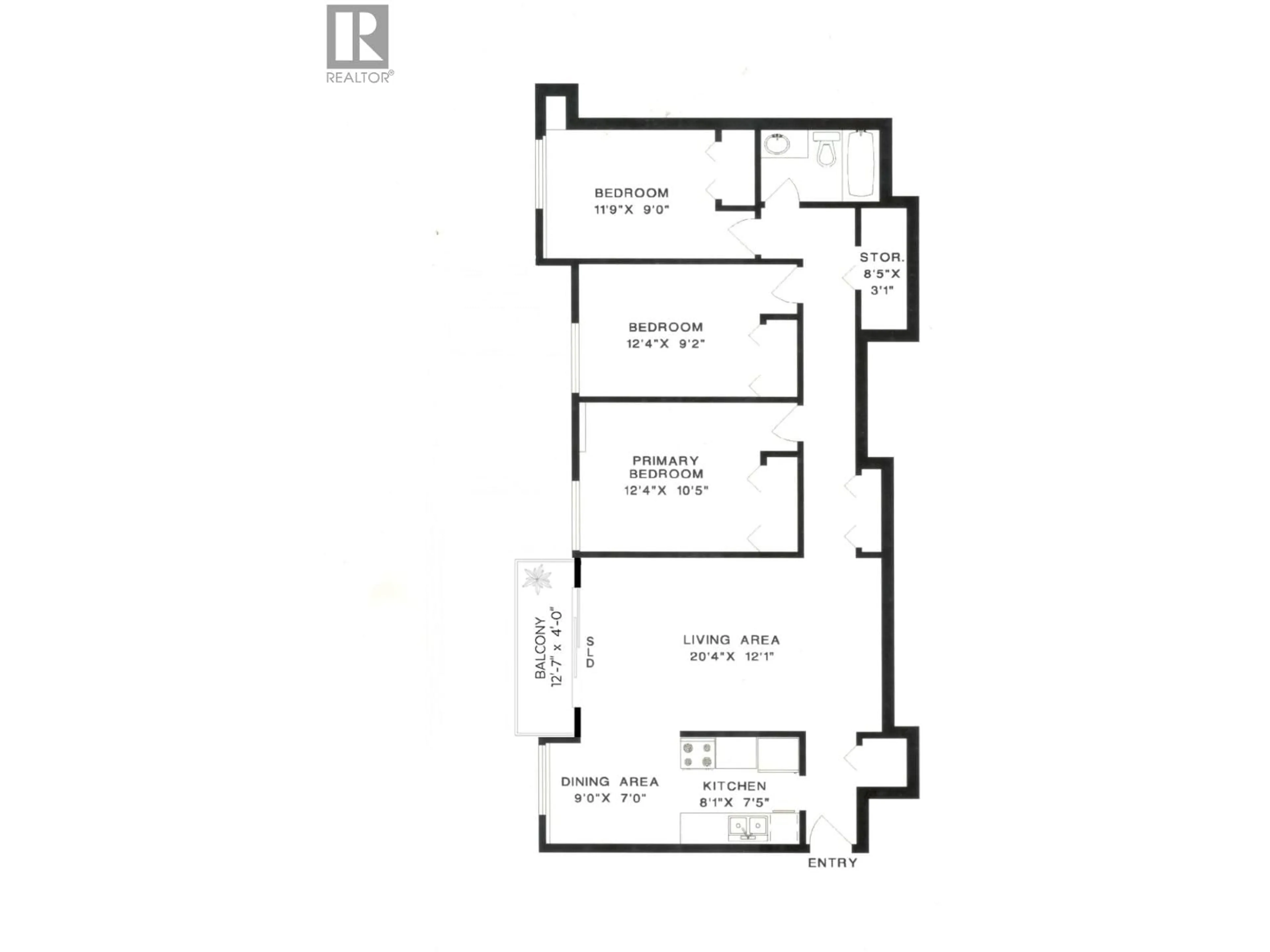 Floor plan for 31 - 2441 KELLY AVENUE, Port Coquitlam British Columbia V3C1Y3