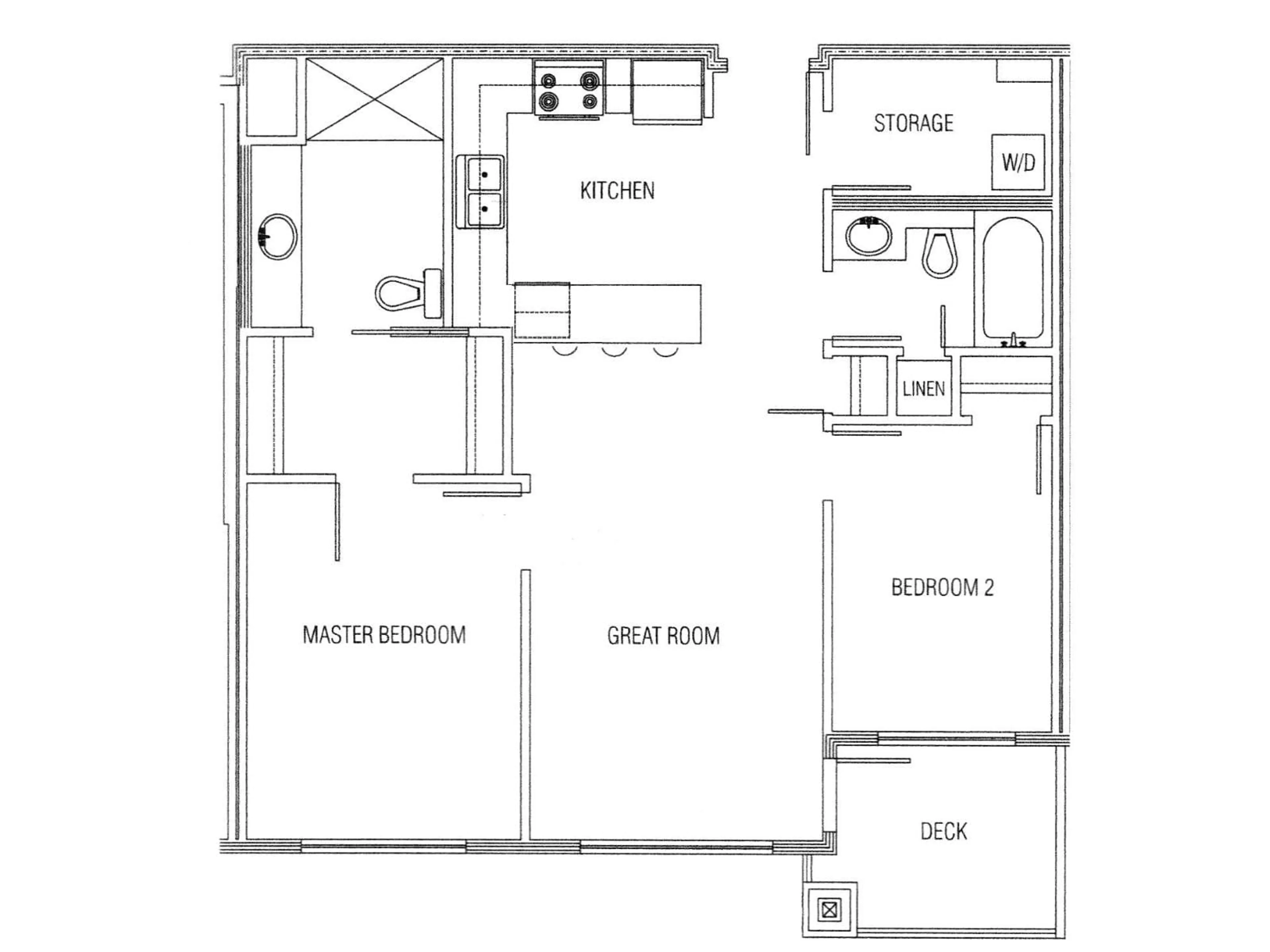 Floor plan for 102 - 5474 198 STREET, Langley British Columbia V3A1G2