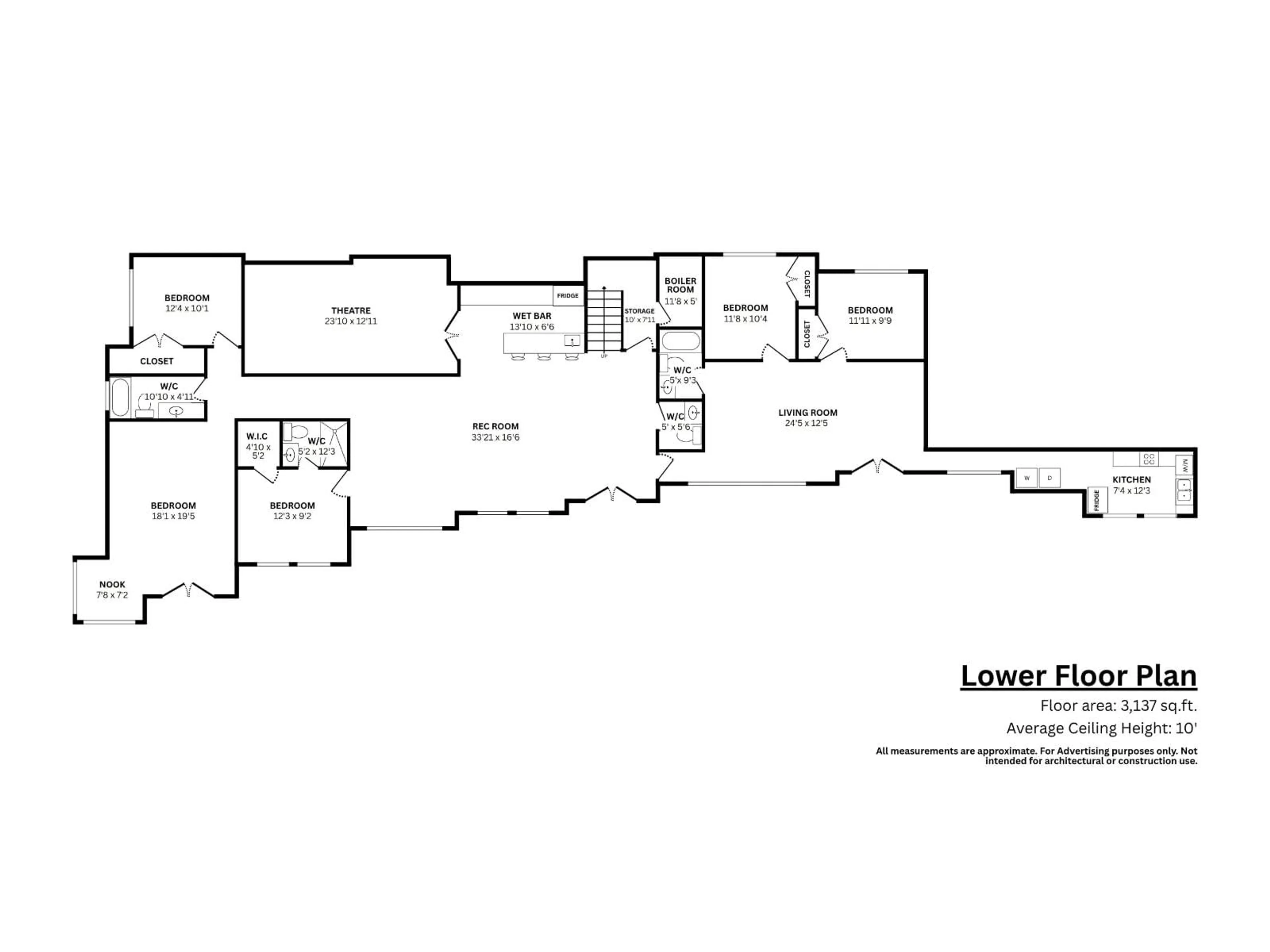 Floor plan for 12528 52A AVENUE, Surrey British Columbia V3X3K3
