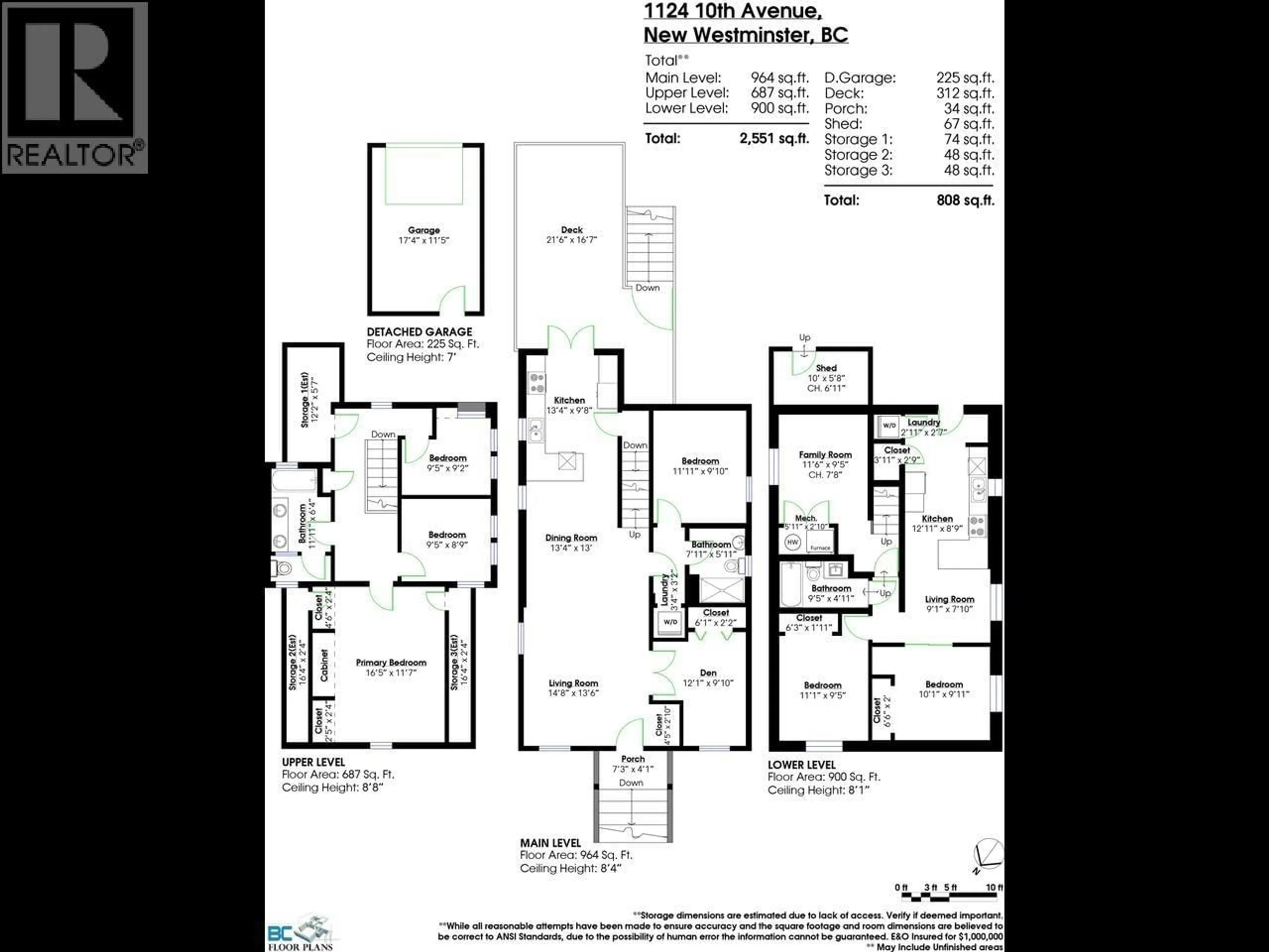 Floor plan for 1124 TENTH AVENUE, New Westminster British Columbia V3M3H7