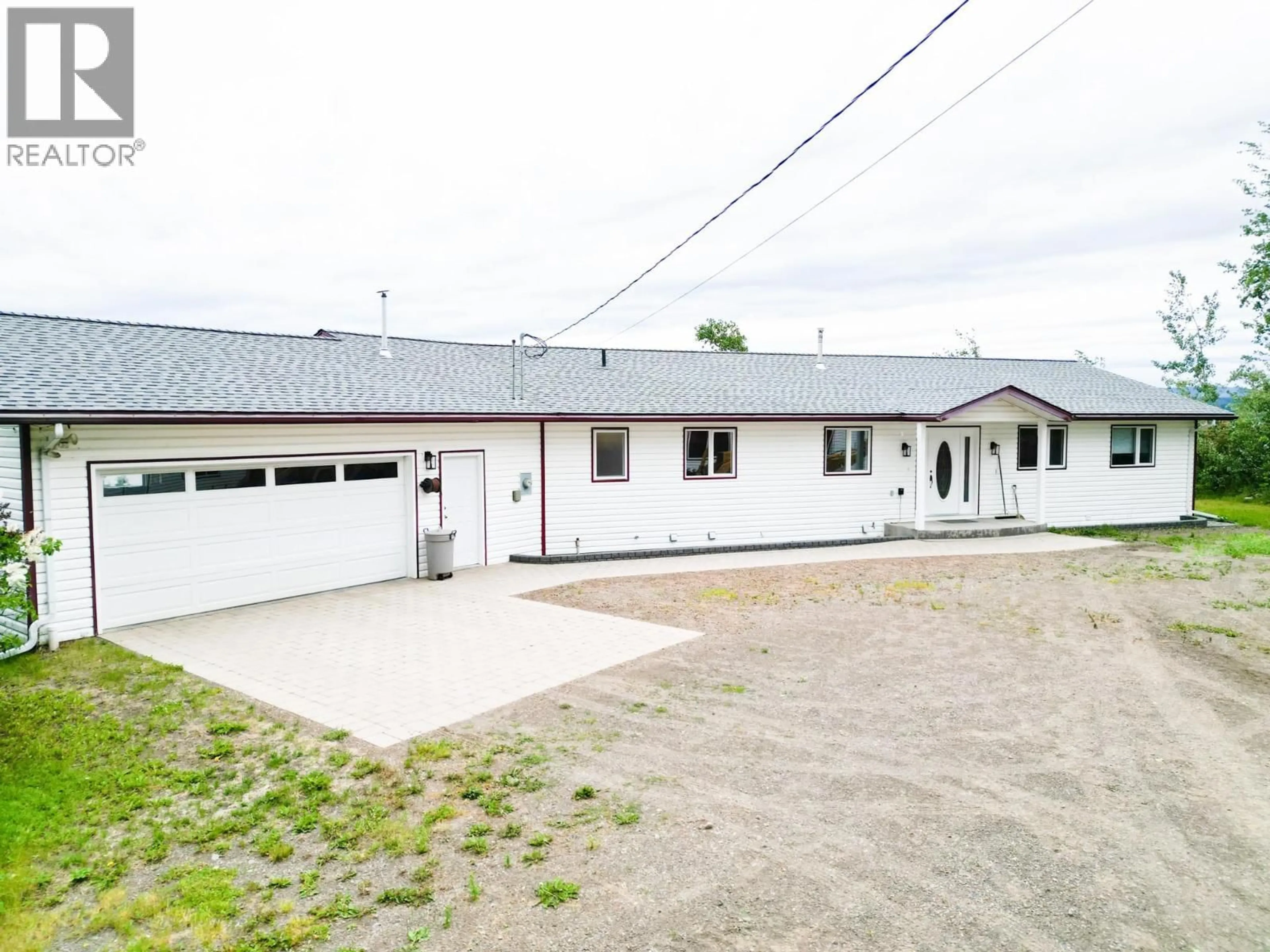 A pic from outside/outdoor area/front of a property/back of a property/a pic from drone, street for 19583 COLLEYMOUNT ROAD, Burns Lake British Columbia V0J1E2
