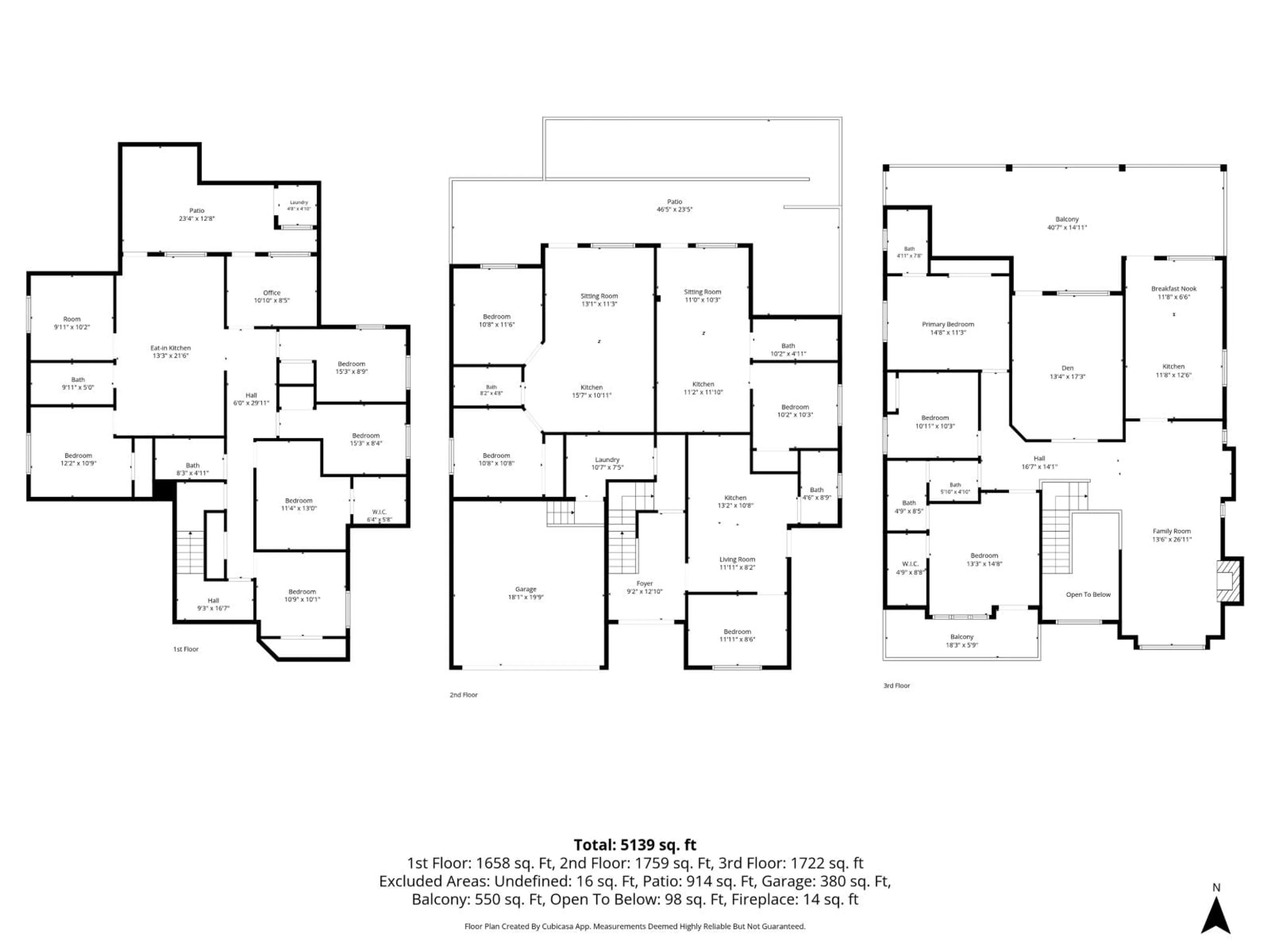 Floor plan for 14065 100 AVENUE, Surrey British Columbia V3T1J7