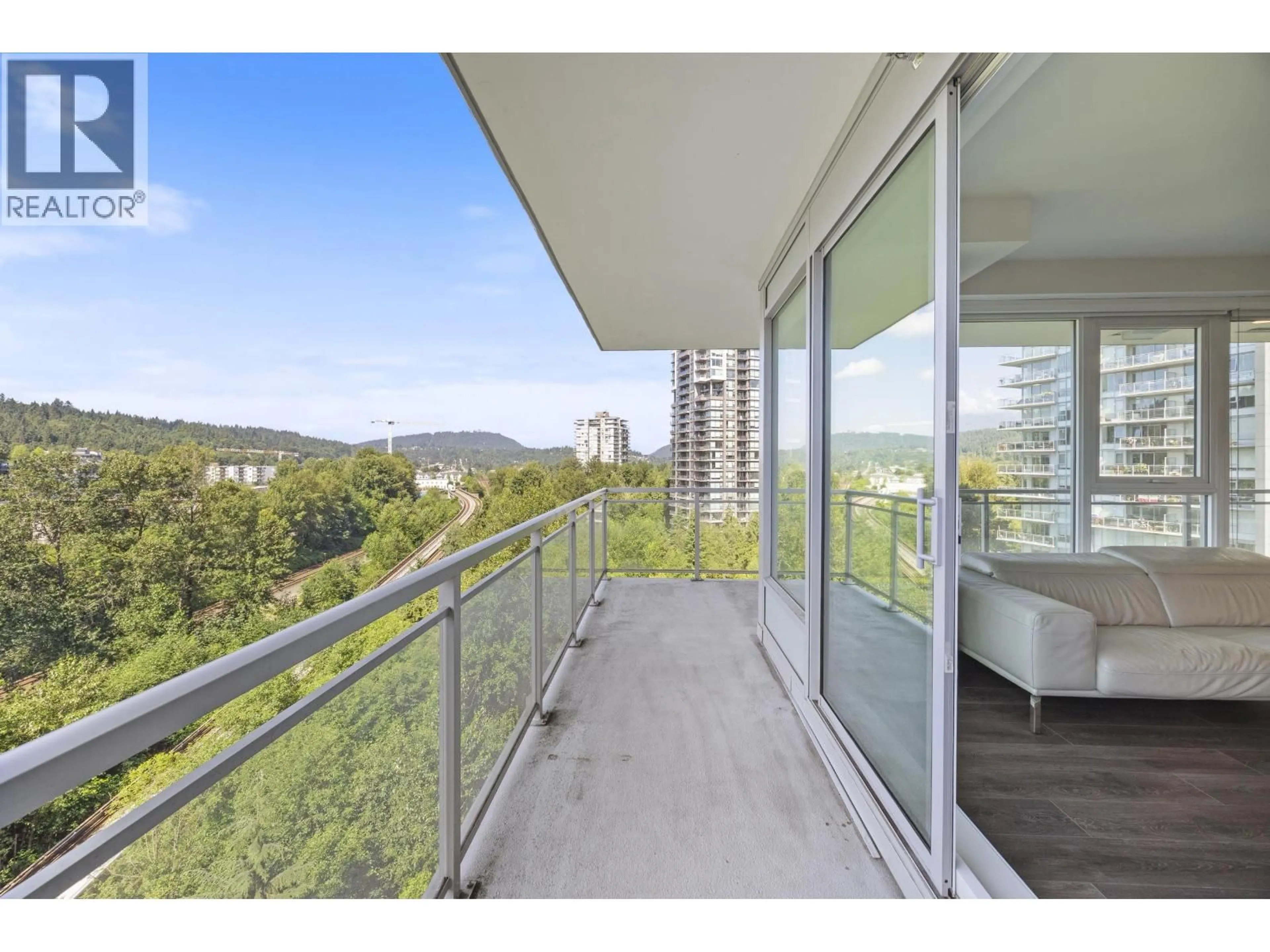 Balcony in the apartment, unknown for 1207 - 308 MORRISSEY ROAD, Port Moody British Columbia V3H0M2