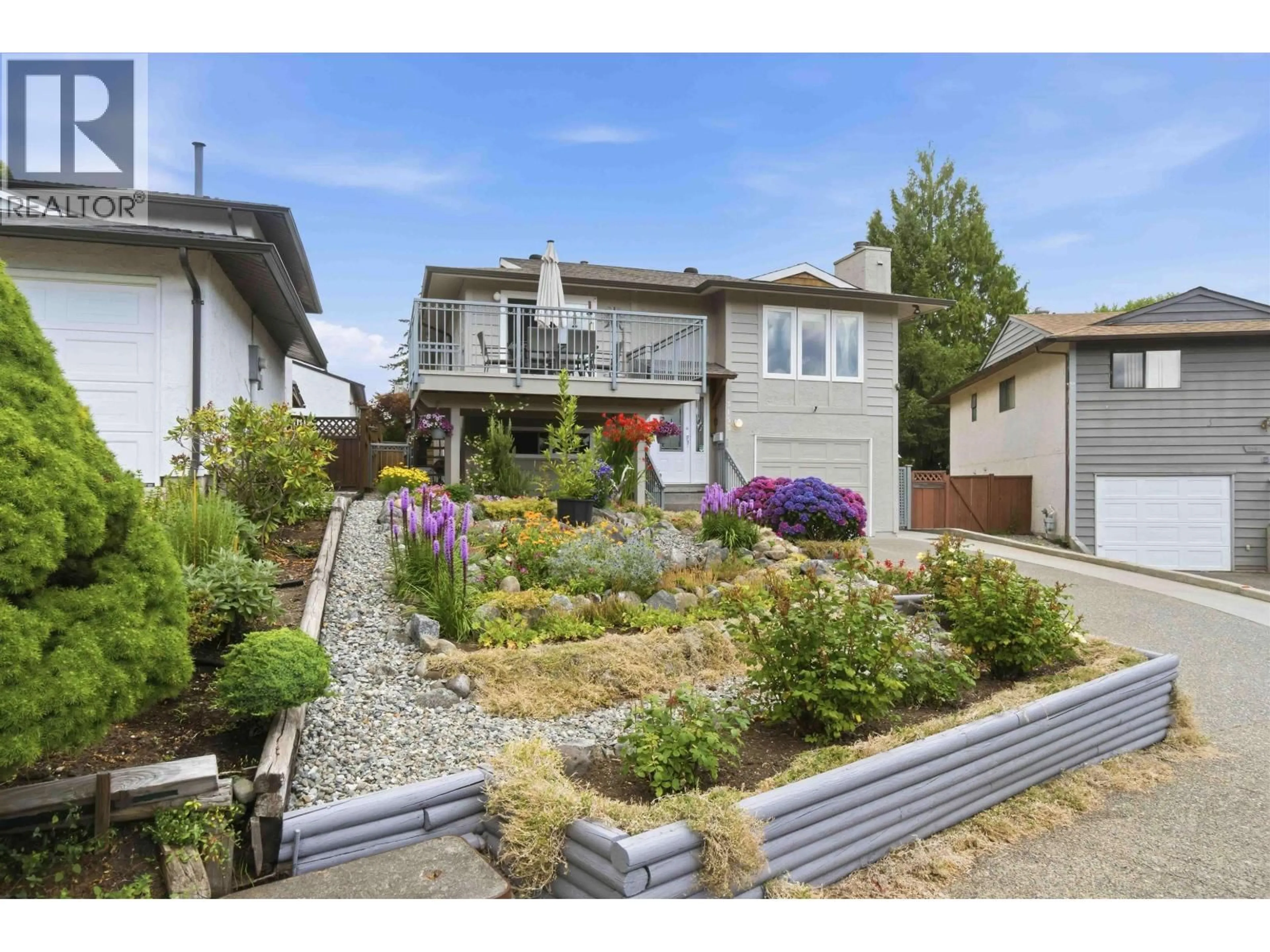 A pic from outside/outdoor area/front of a property/back of a property/a pic from drone, street for 3153 TOBA DRIVE, Coquitlam British Columbia V3B6A3
