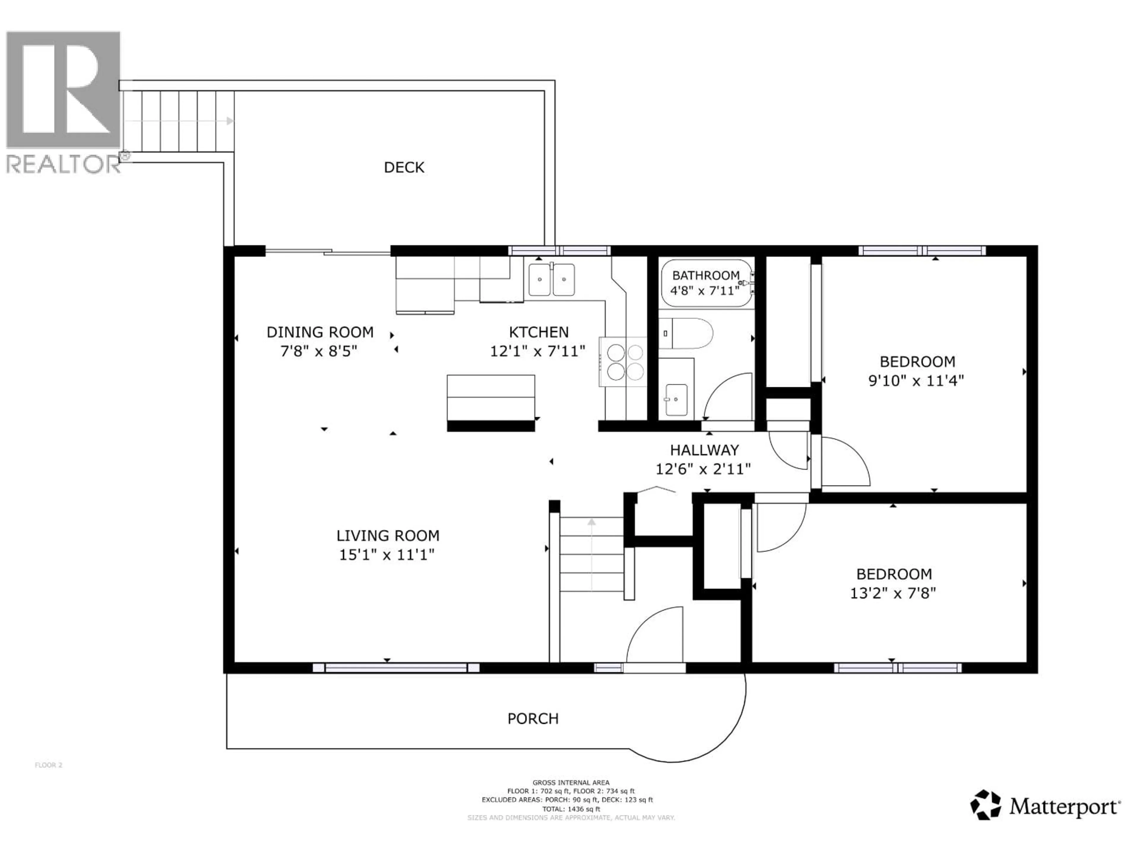 Floor plan for 9616 84 STREET, Fort St. John British Columbia V1J3E7