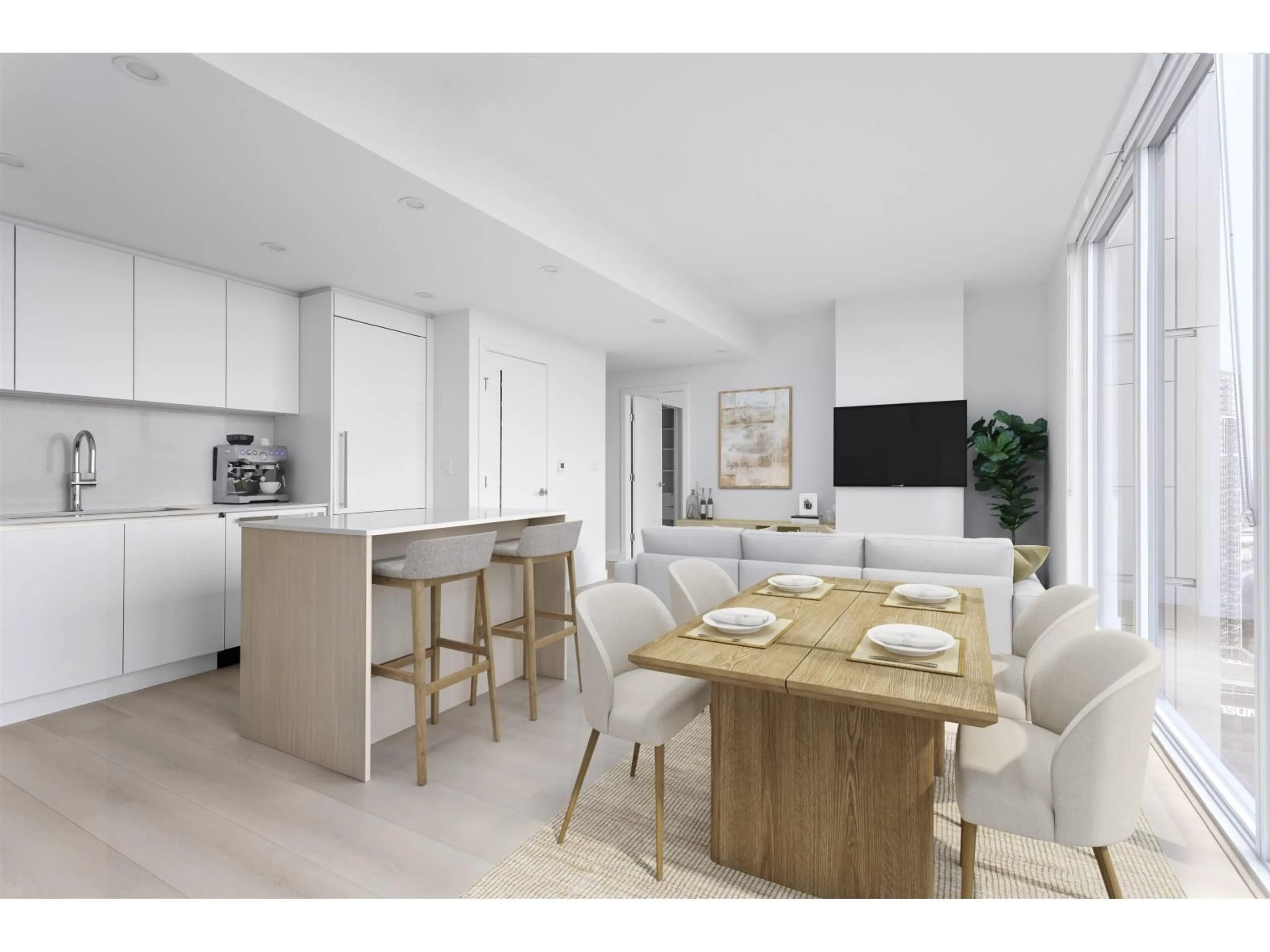 Open concept kitchen, unknown for 1904 - 13573 98A AVENUE, Surrey British Columbia V3T0X1