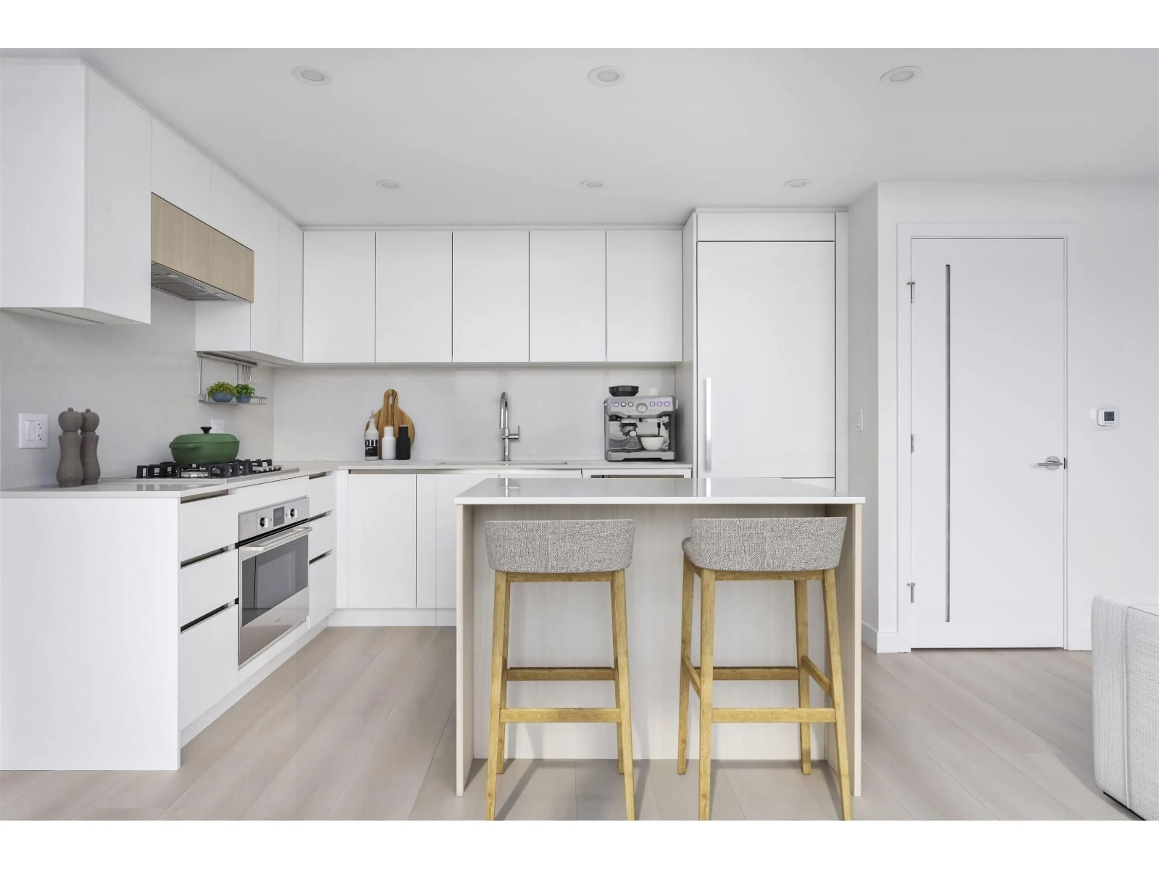 Contemporary kitchen, unknown for 1904 - 13573 98A AVENUE, Surrey British Columbia V3T0X1