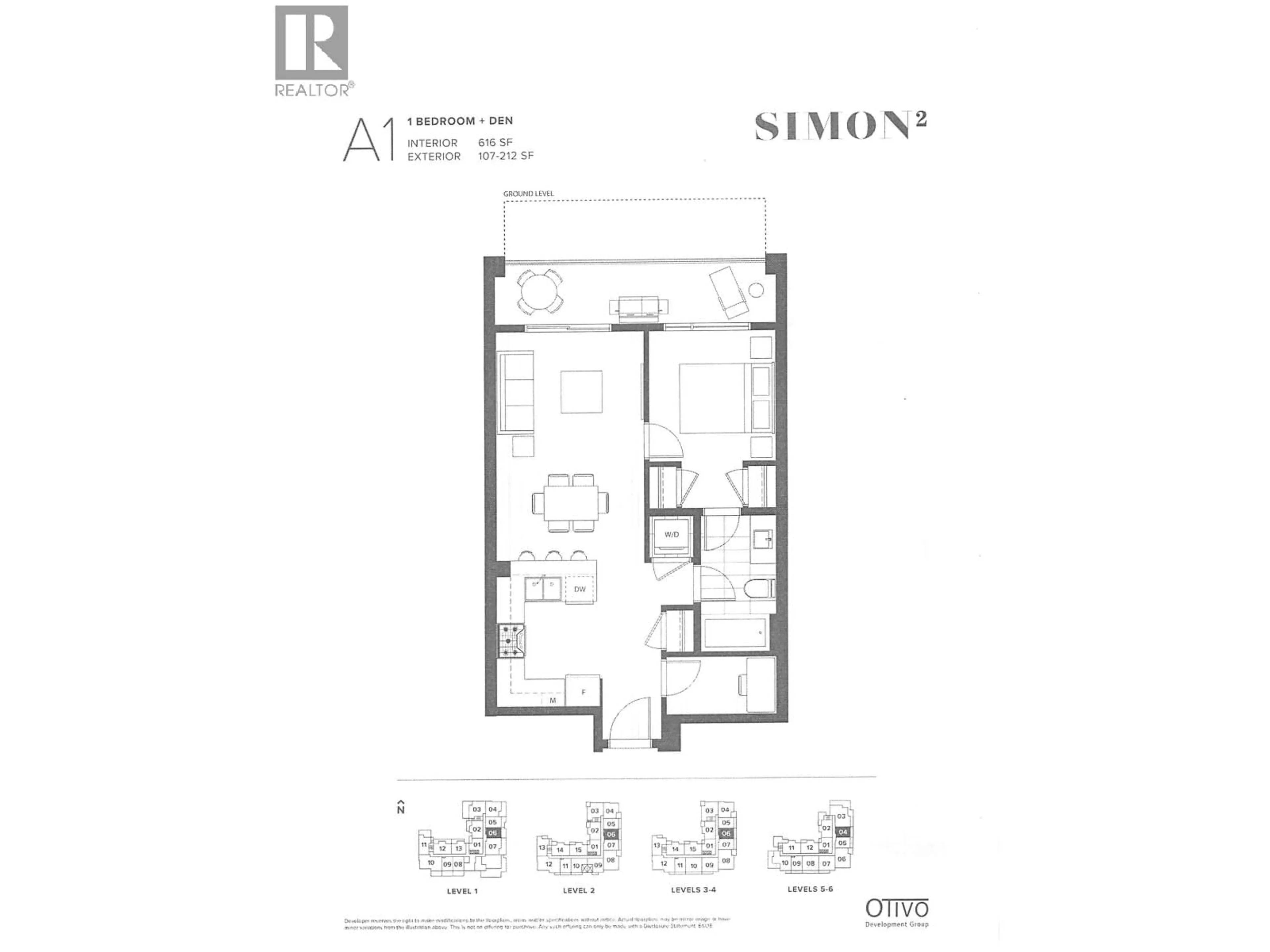 Floor plan for 504 - 621 REGAN AVENUE, Coquitlam British Columbia V3J0K1