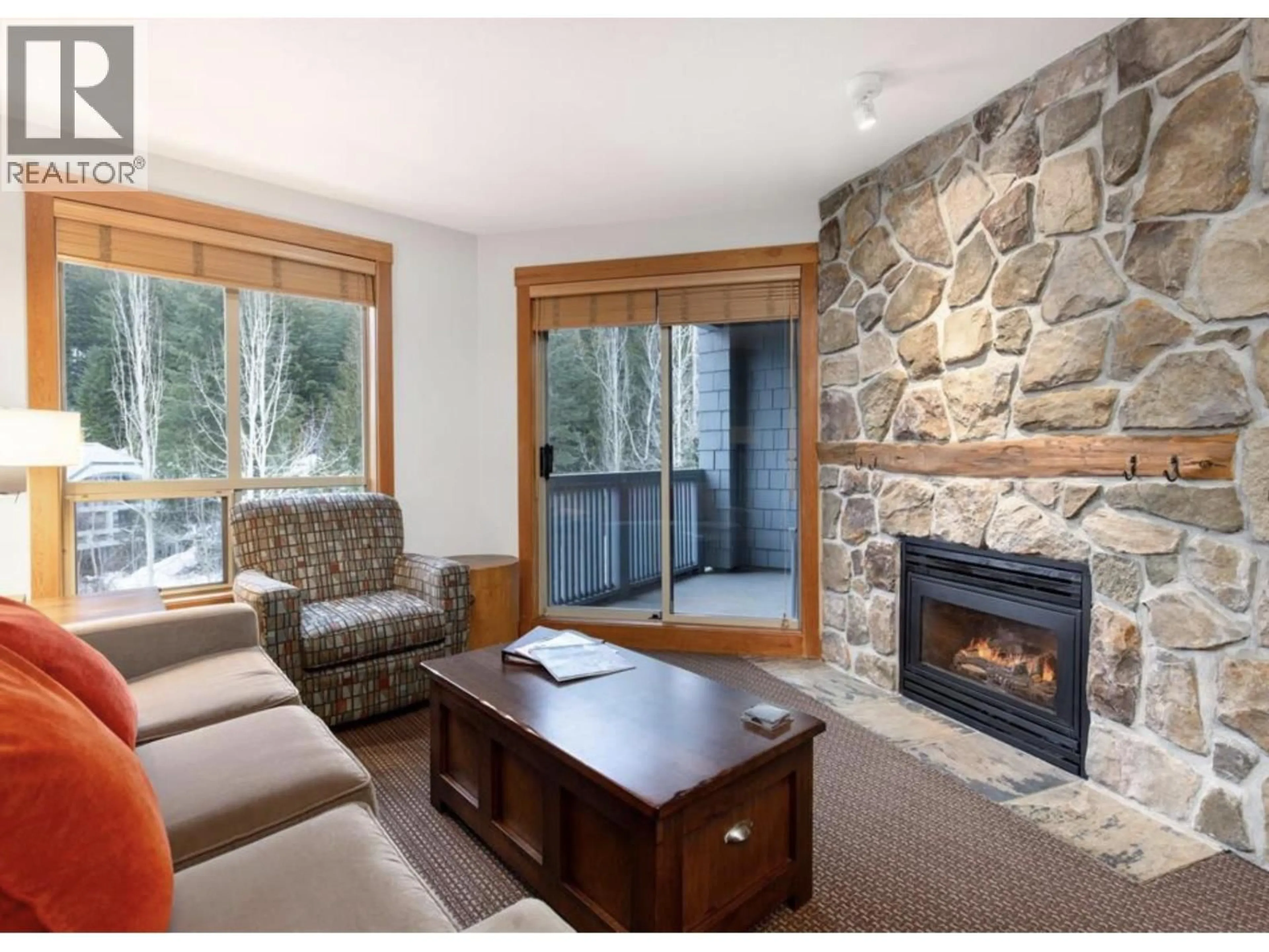 Living room with furniture, unknown for 220D - 2036 LONDON LANE, Whistler British Columbia V8E0N7