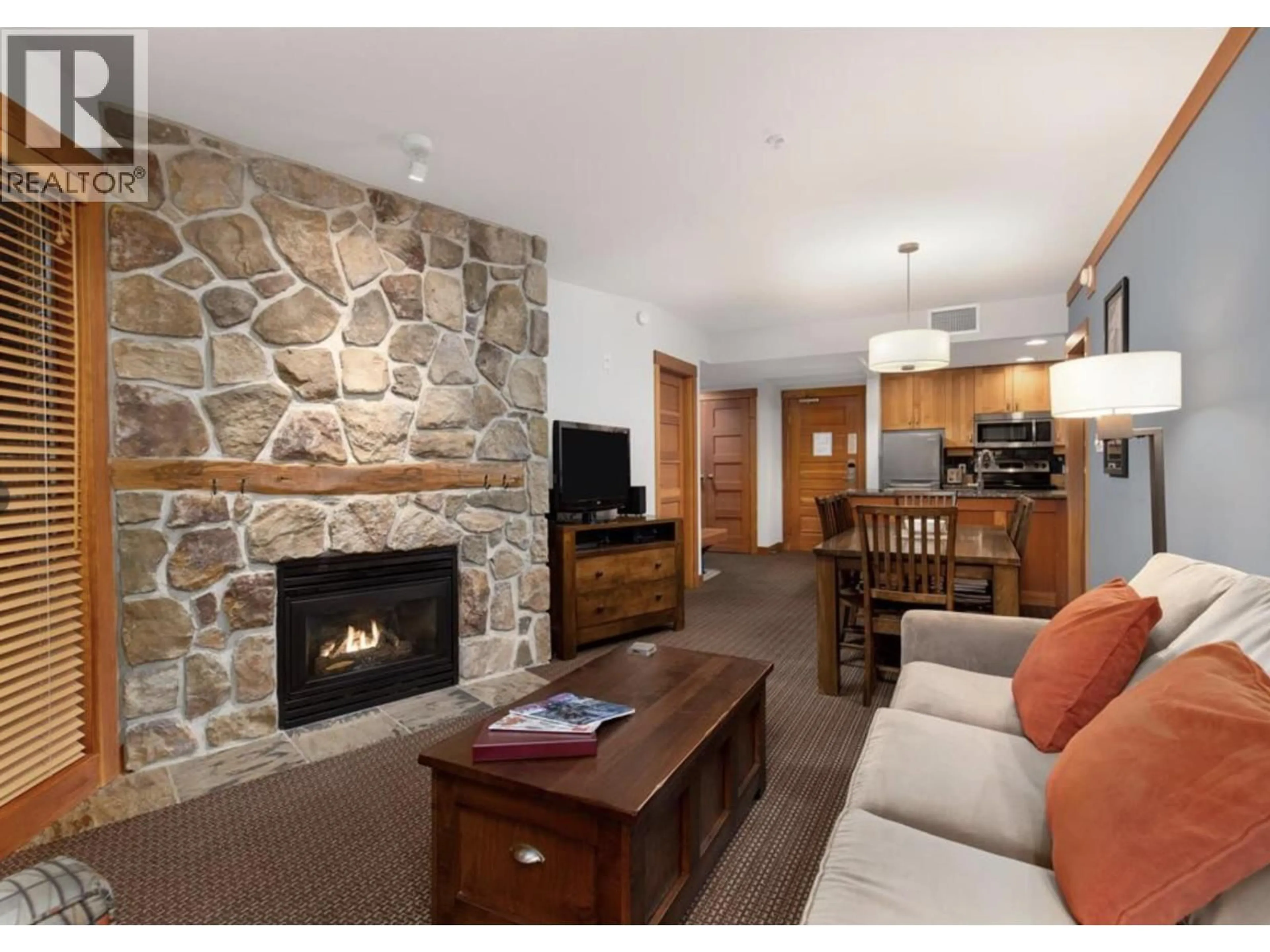 Living room with furniture, unknown for 220D - 2036 LONDON LANE, Whistler British Columbia V8E0N7