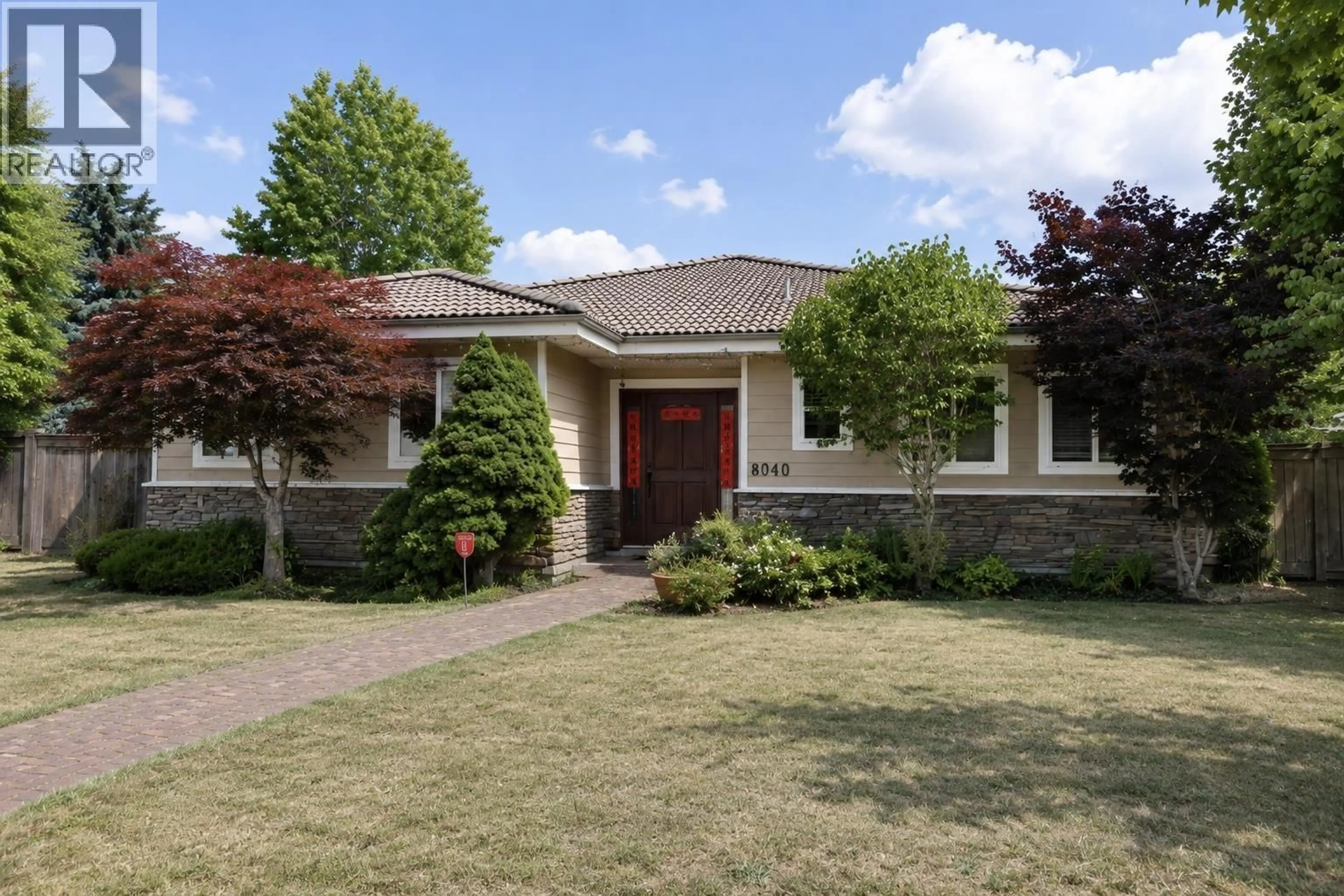Home with brick exterior material, street for 8040 FAIRBROOK CRESCENT, Richmond British Columbia V7C1Y9