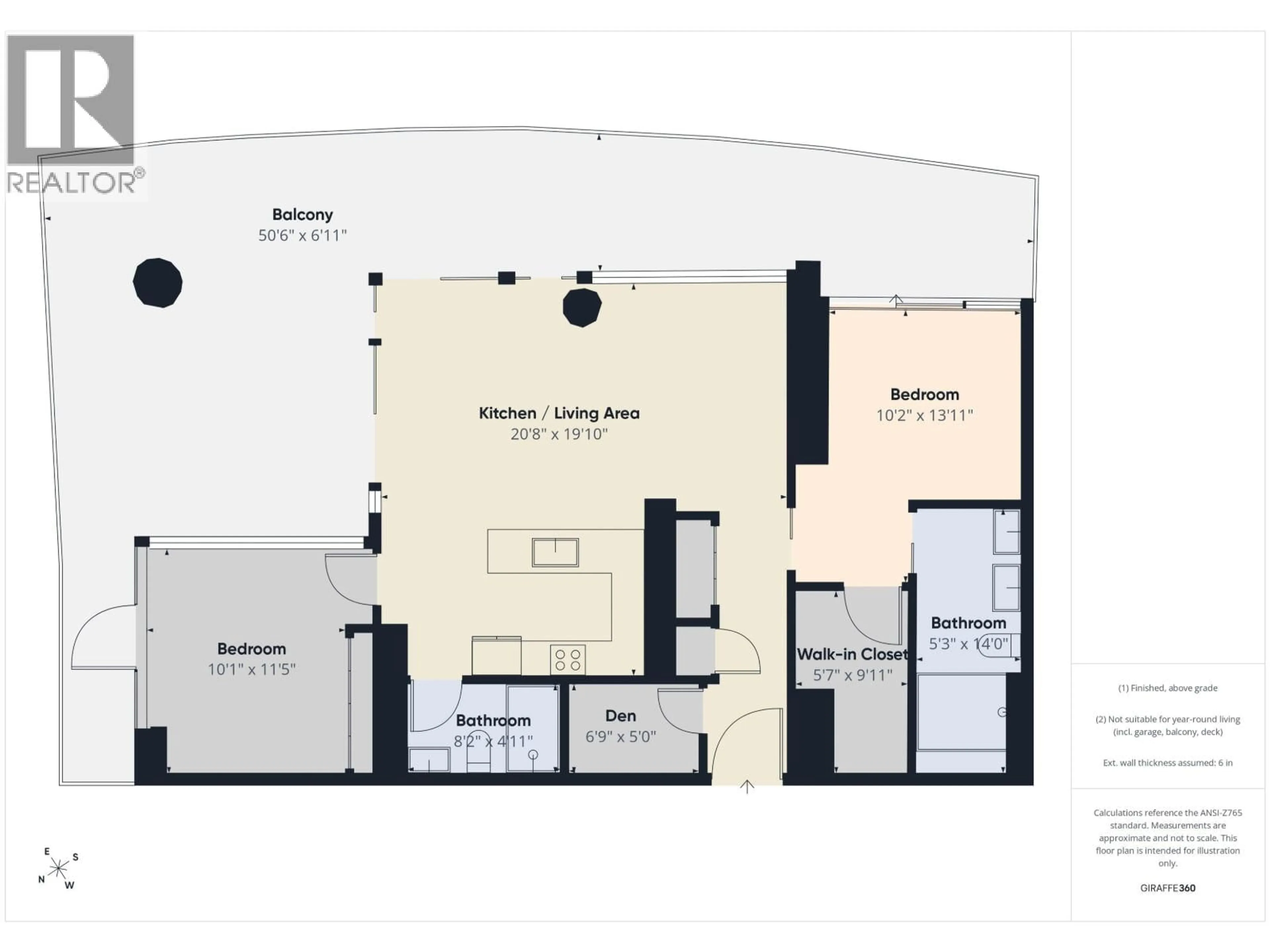 Floor plan for 4906 - 4880 LOUGHEED HIGHWAY, Burnaby British Columbia V5C0N1