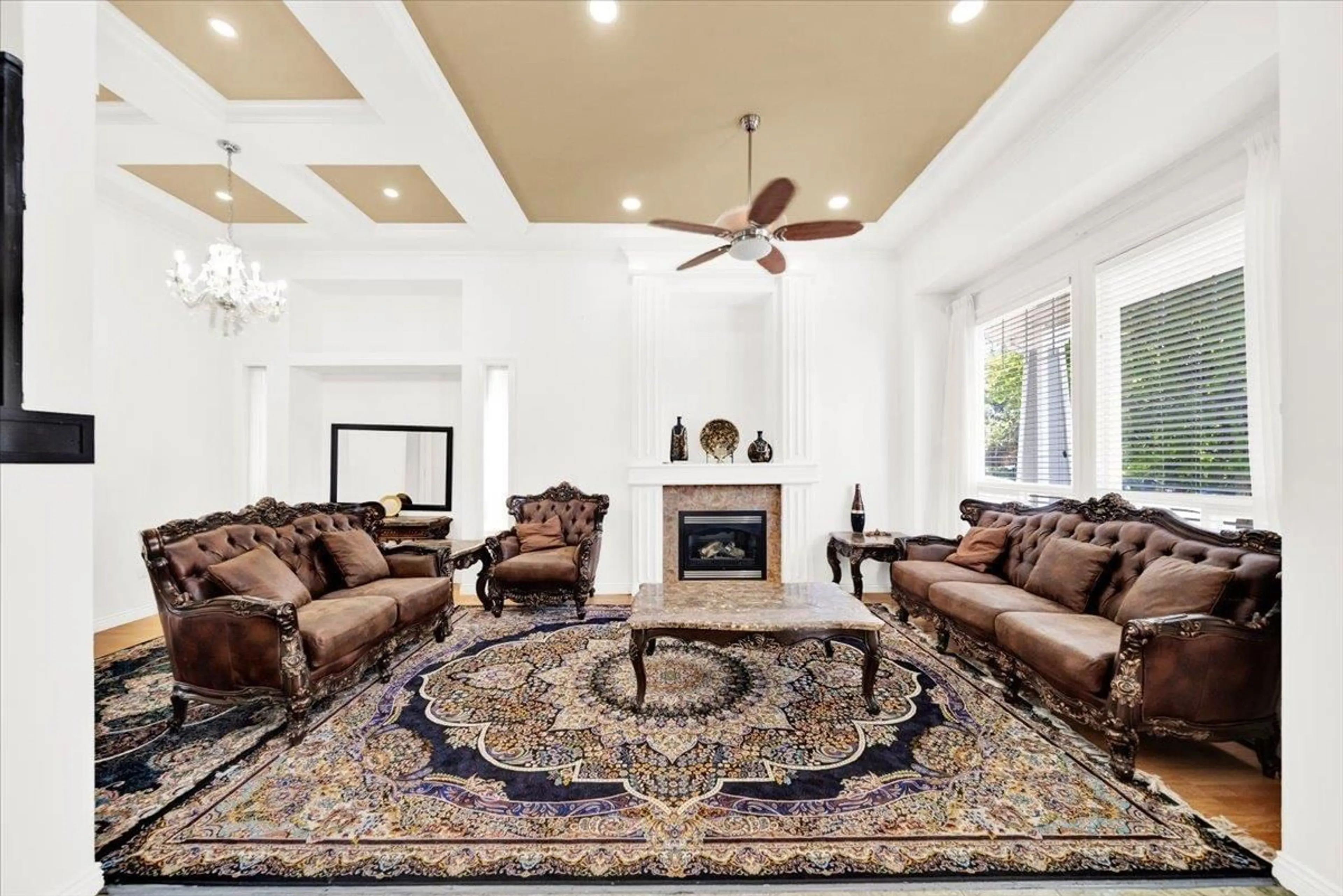 Living room with furniture, unknown for 7432 148 STREET, Surrey British Columbia V3S3E7