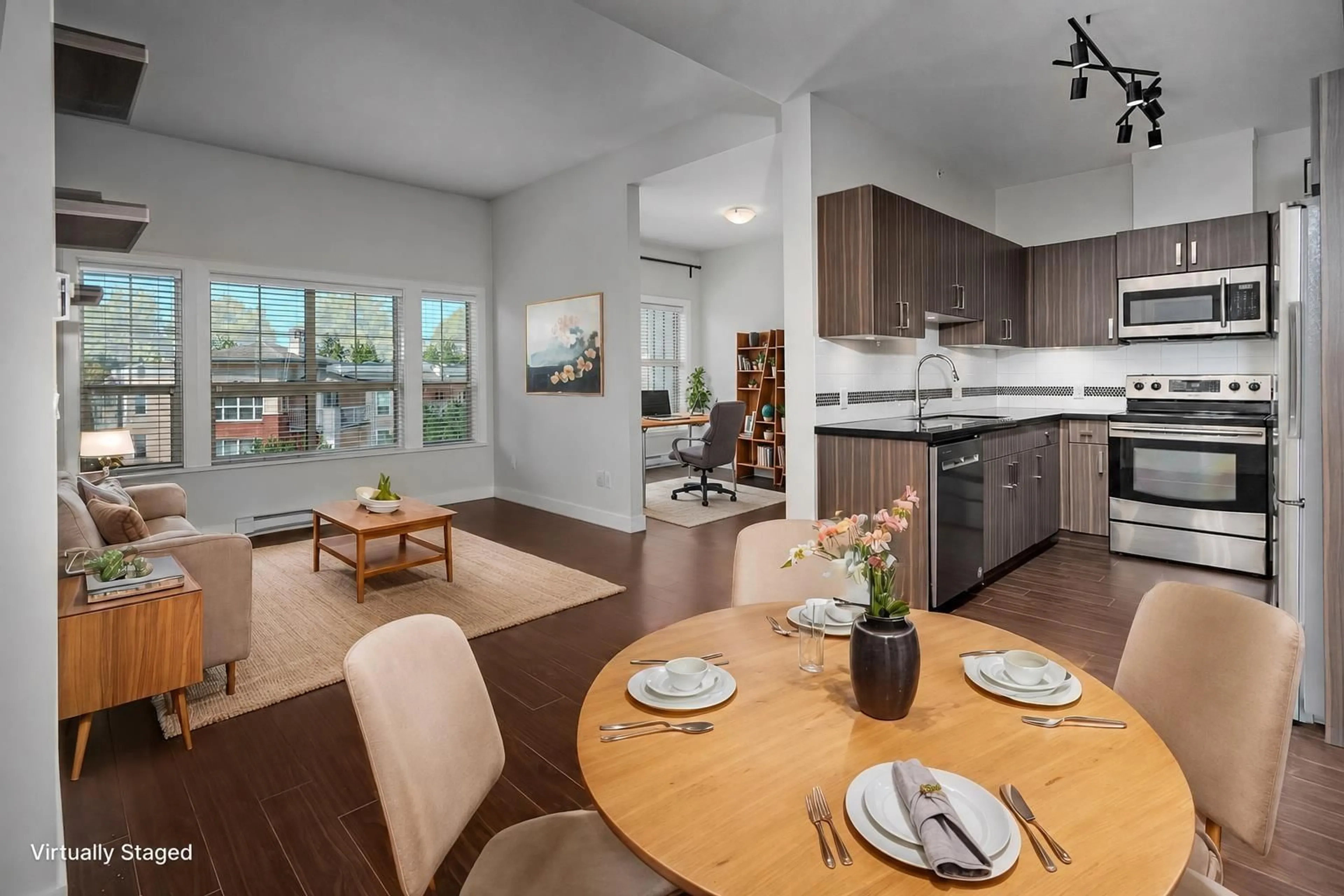 Open concept kitchen, unknown for 403 - 20219 54A AVENUE, Langley British Columbia V3A0C7