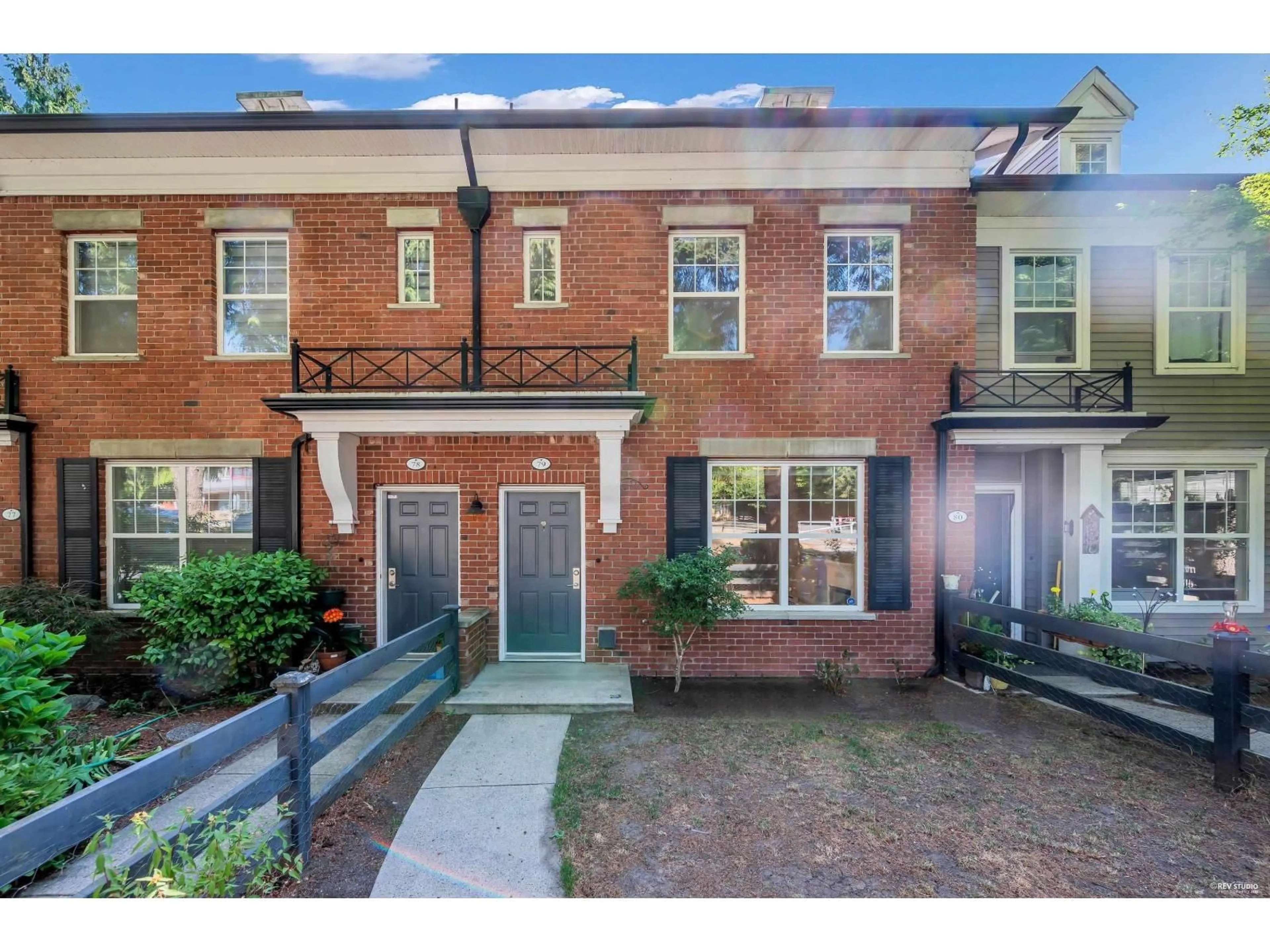 Home with brick exterior material, street for 79 - 15075 60 AVENUE, Surrey British Columbia V3S1S1