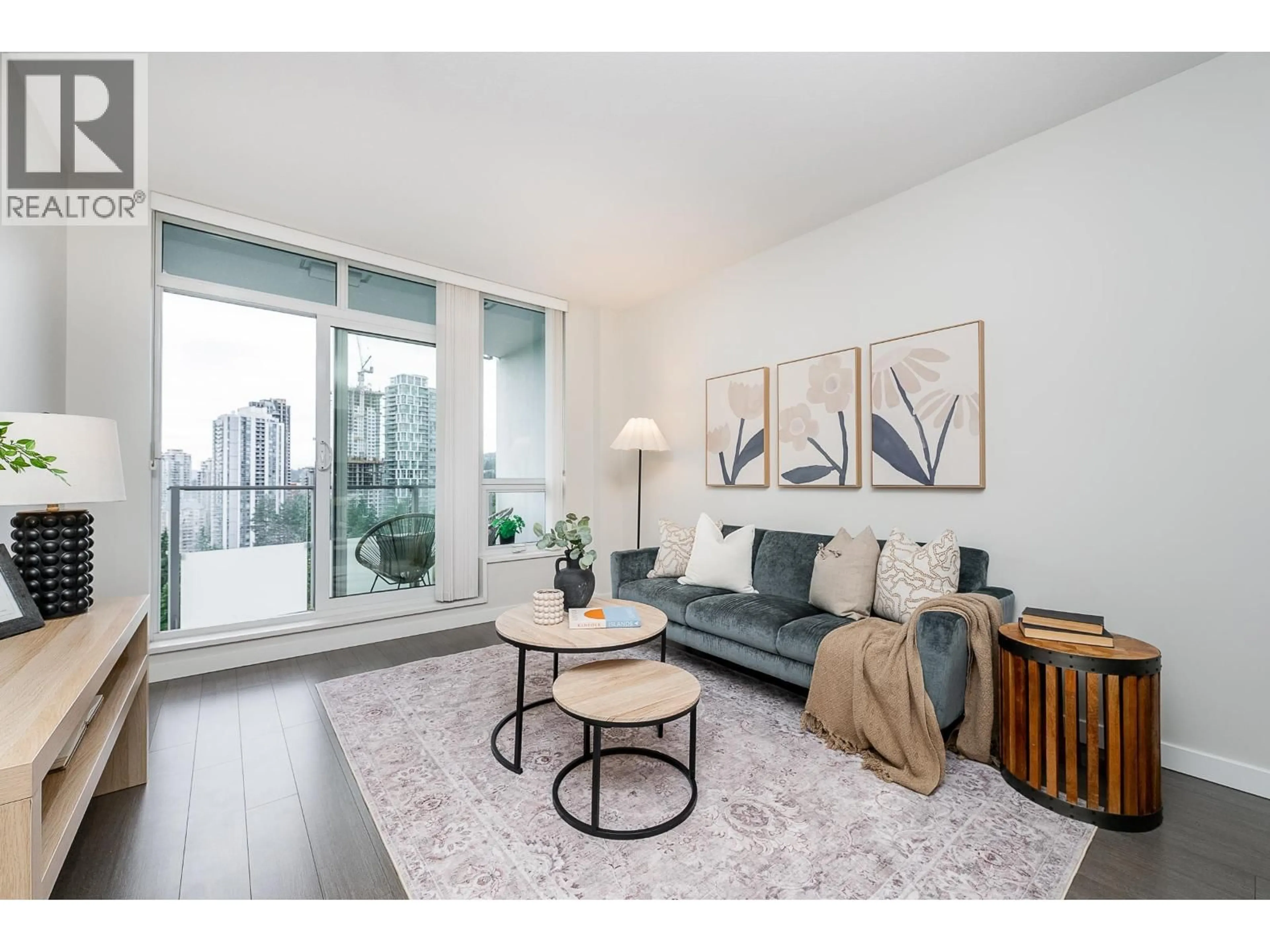 Living room with furniture, unknown for 2207 - 3093 WINDSOR GATE, Coquitlam British Columbia V3B0N2