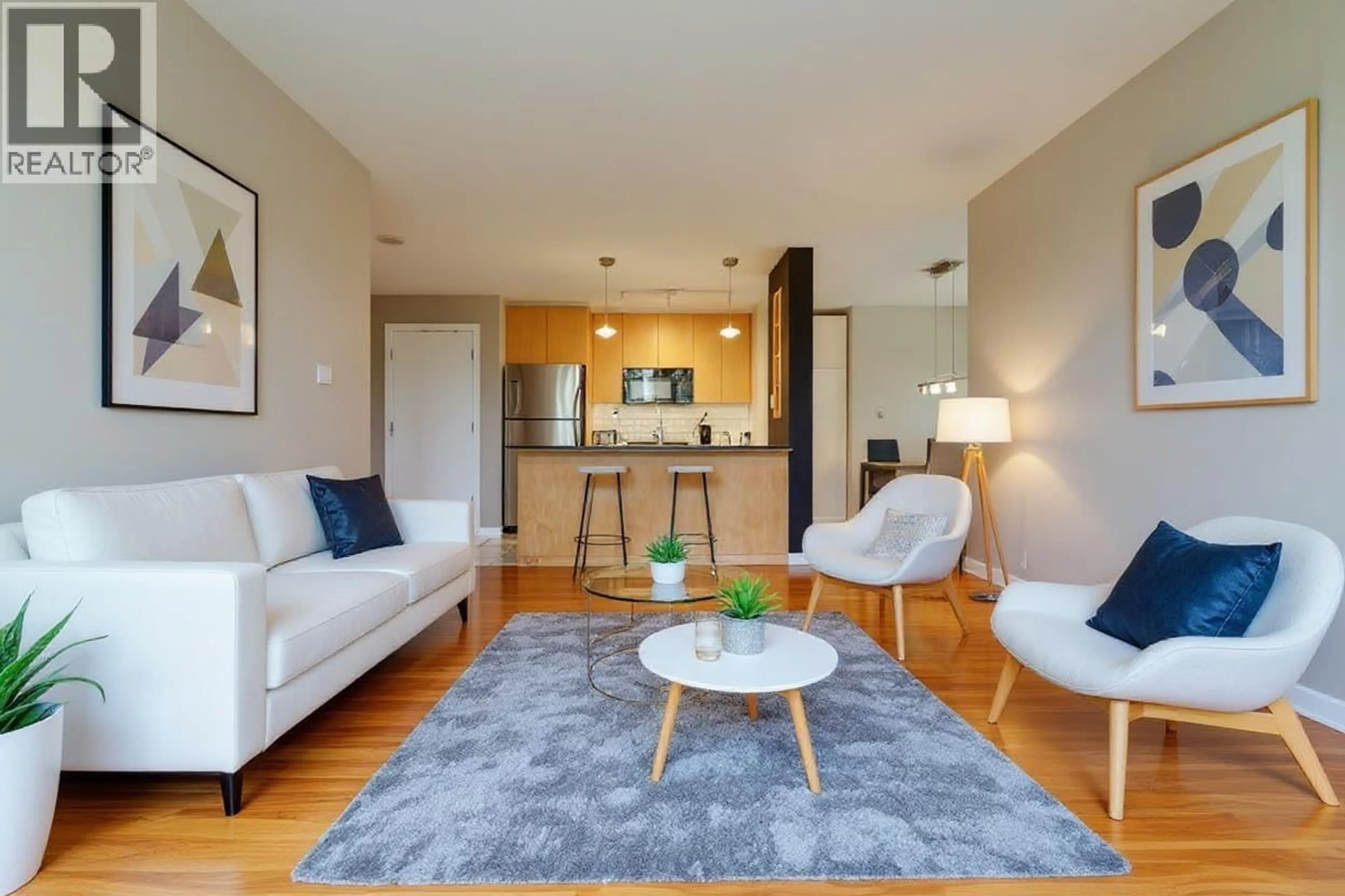 Living room with furniture, unknown for 506 - 989 BEATTY STREET, Vancouver British Columbia V6Z3C2