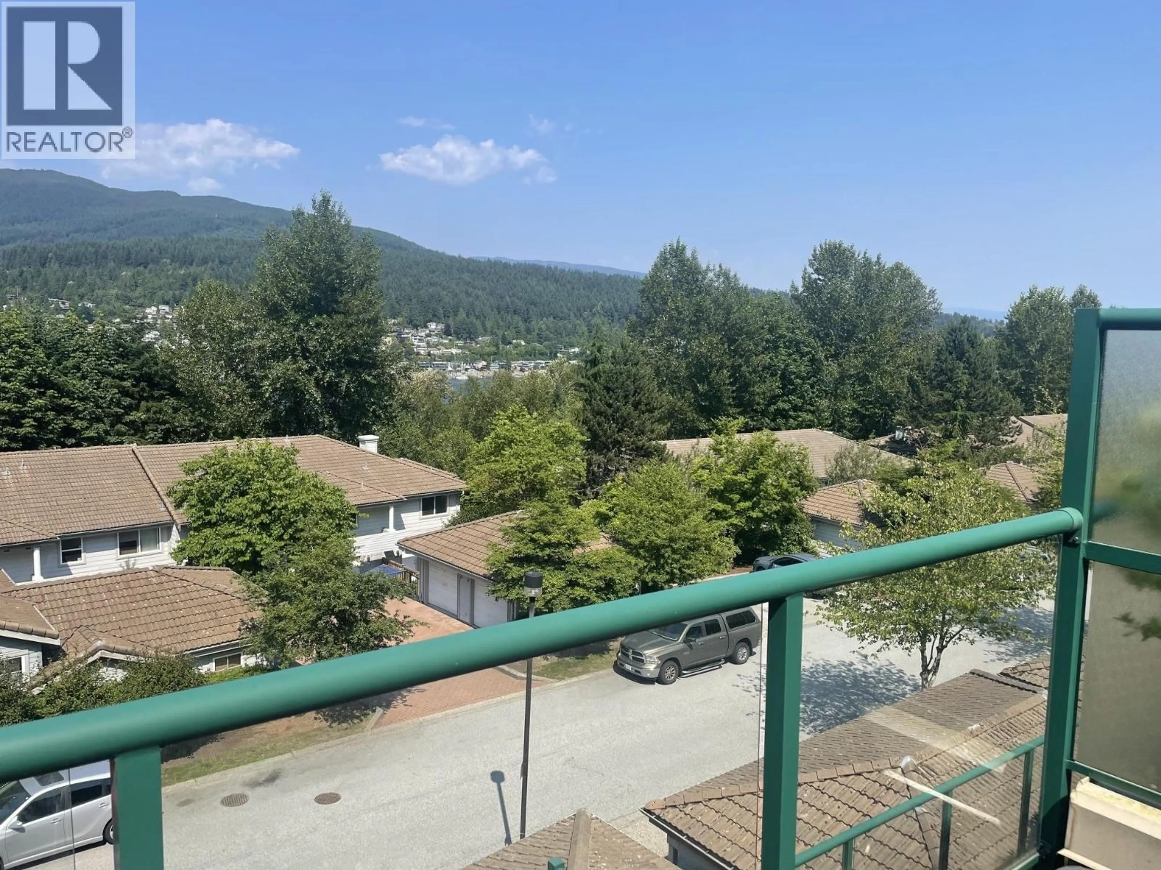 Balcony in the apartment, mountain view for 305 - 121 SHORELINE CIRCLE, Port Moody British Columbia V3H5G2