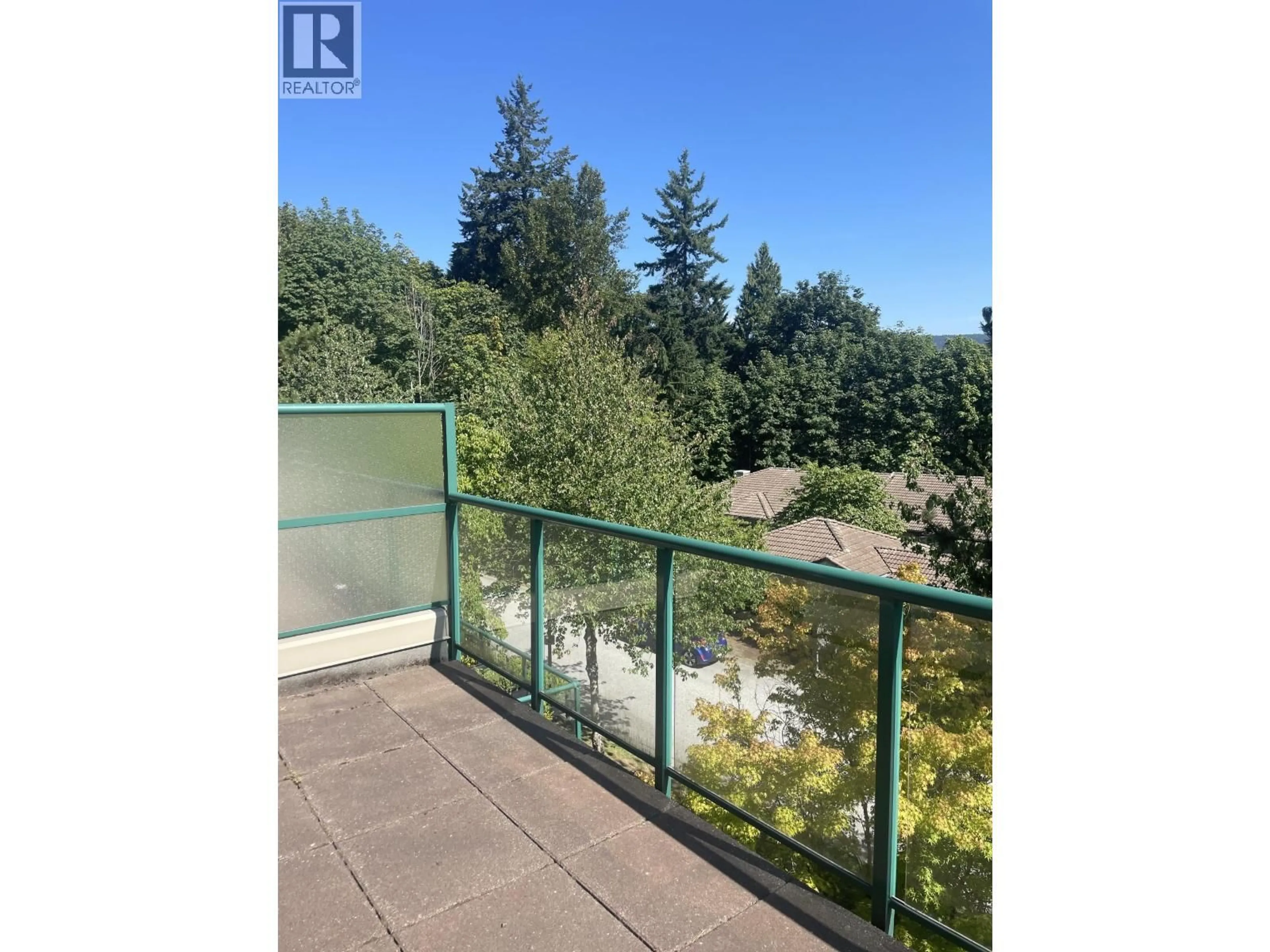 Balcony in the apartment, water/lake/river/ocean view for 305 - 121 SHORELINE CIRCLE, Port Moody British Columbia V3H5G2